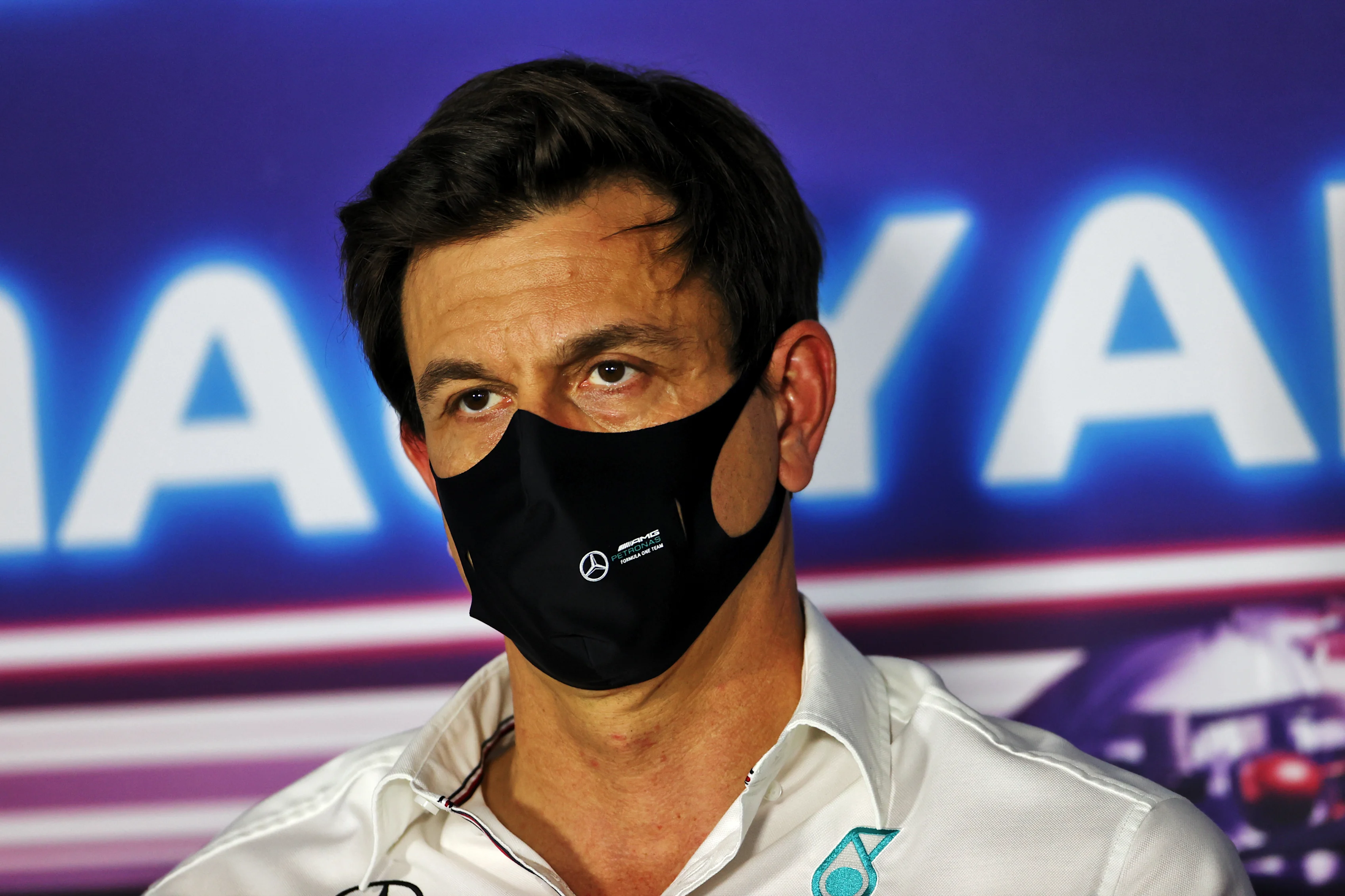 BUDAPEST, HUNGARY - JULY 30: Mercedes GP Executive Director Toto Wolff talks in the Team Principals