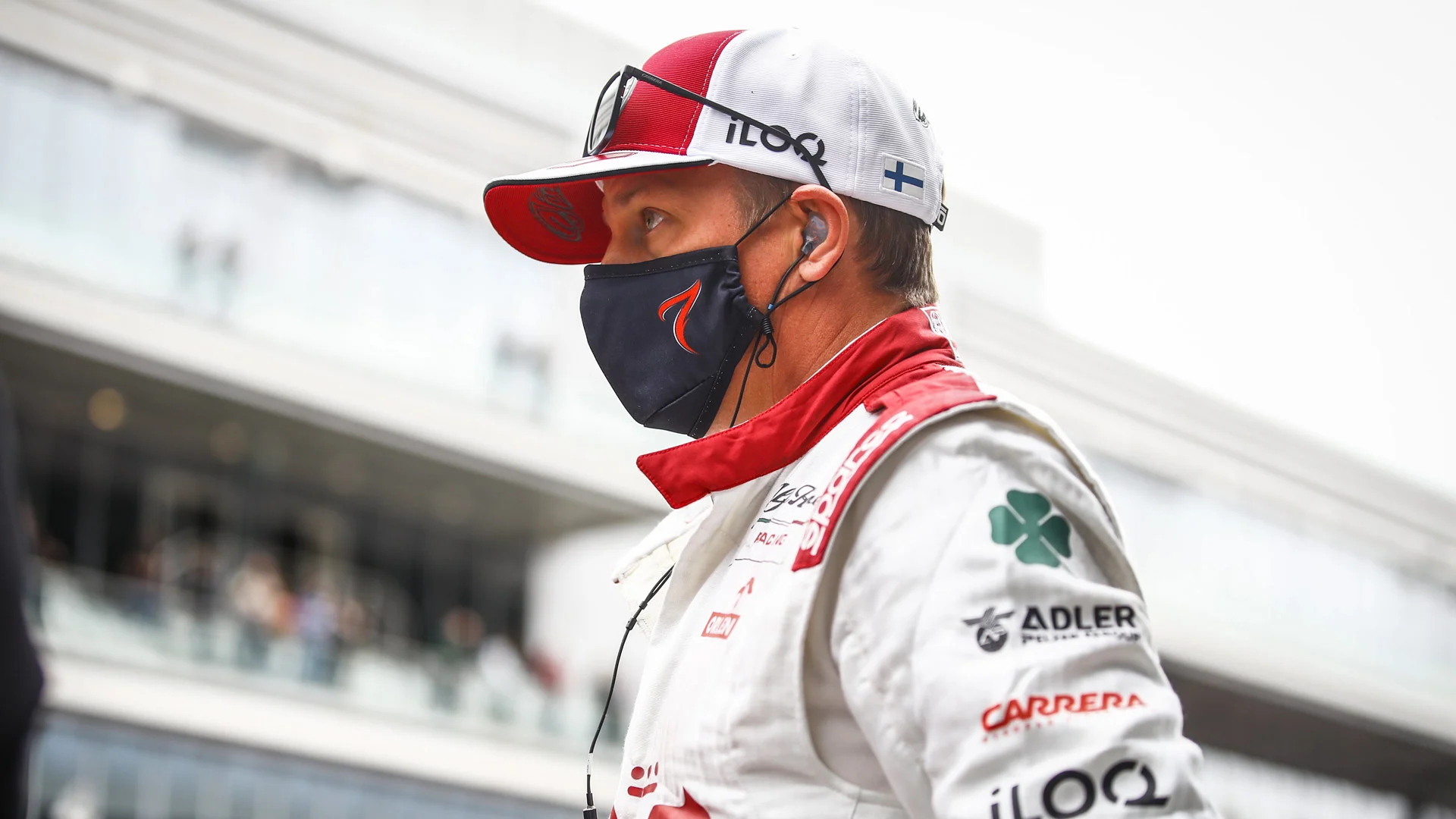 RAIKKONEN Kimi (fin), Alfa Romeo Racing ORLEN C41, portrait on the staring grid during the Formula