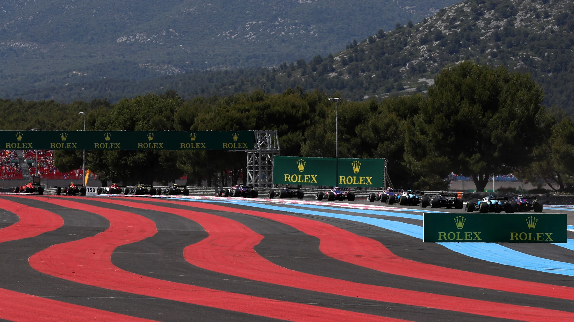 Formula 1 Race start.