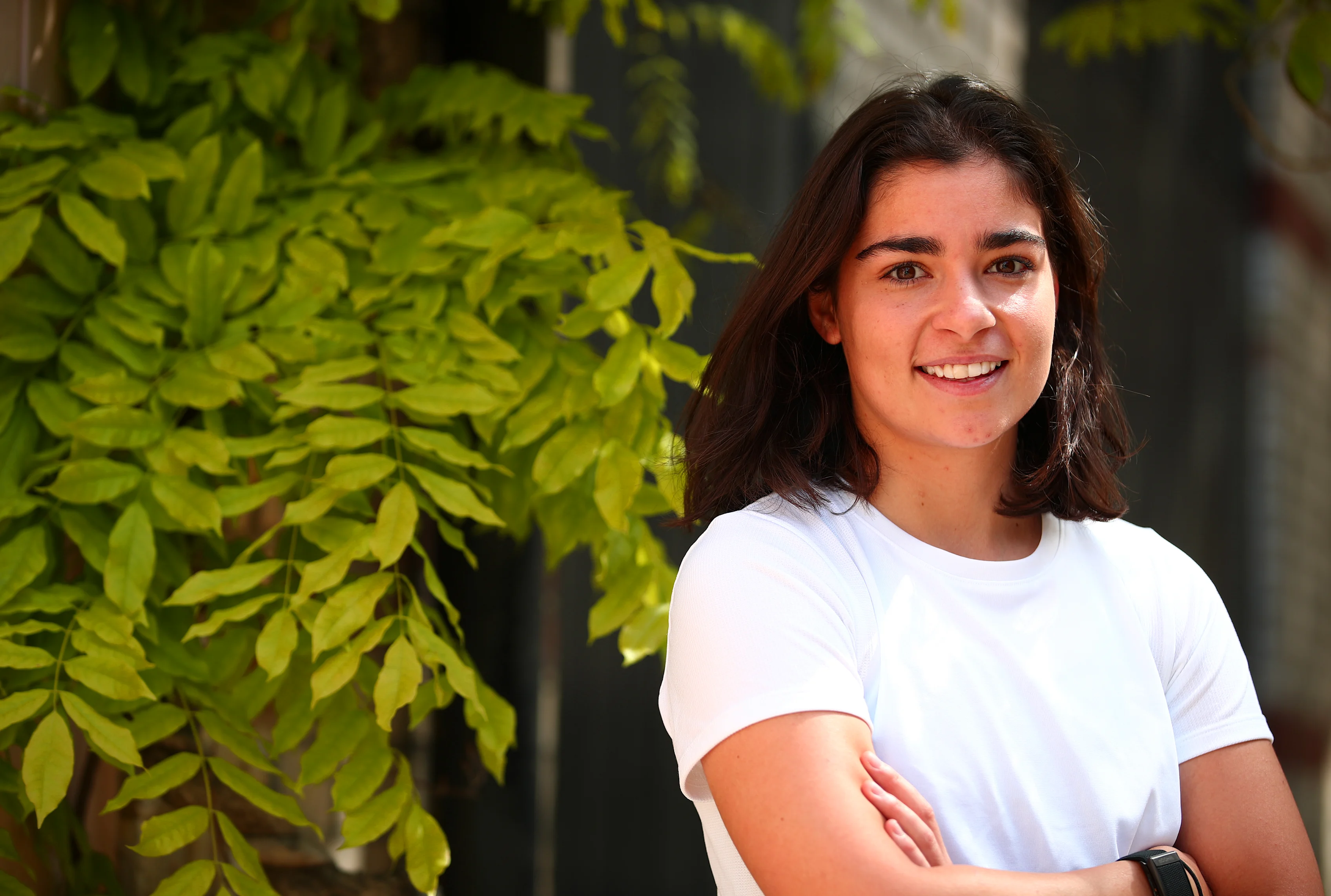 LONDON, UNITED KINGDOM: - MAY 18: W series racing driver Jamie Chadwick during an isolation