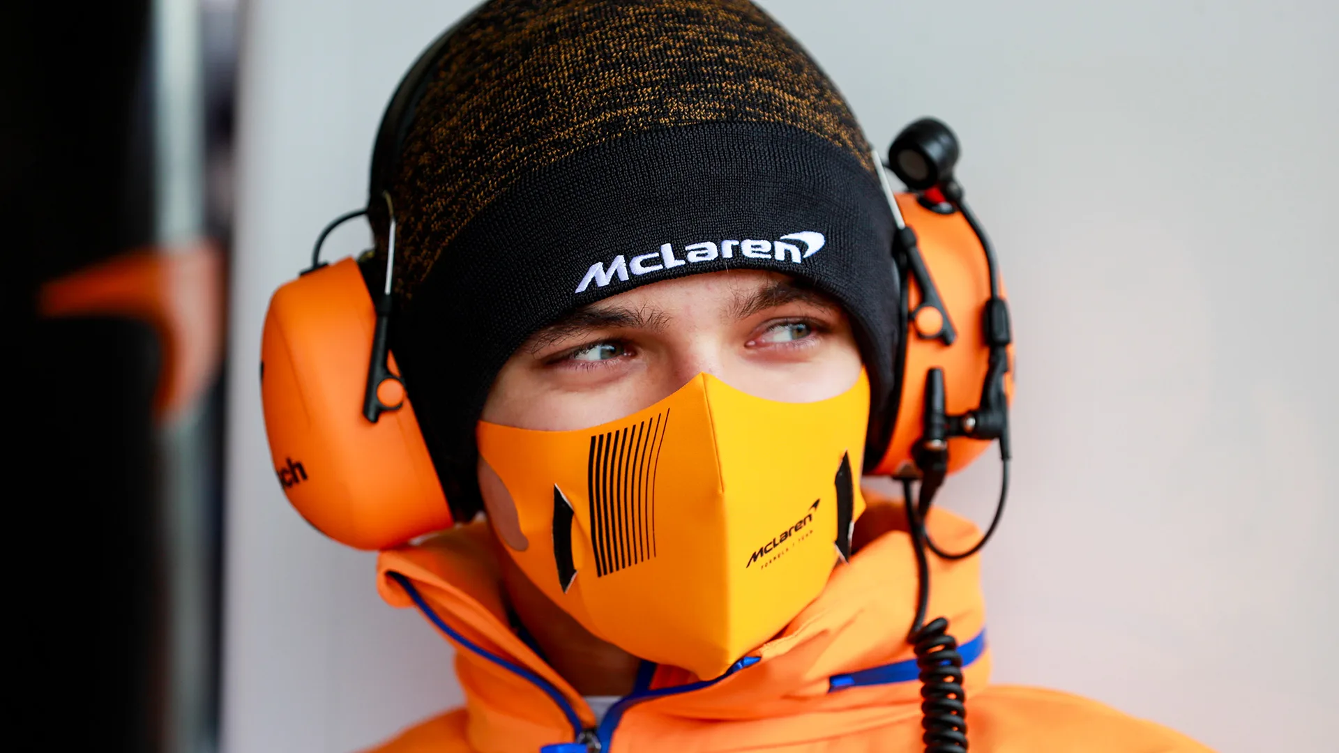 Lando Norris McLaren shakedown
