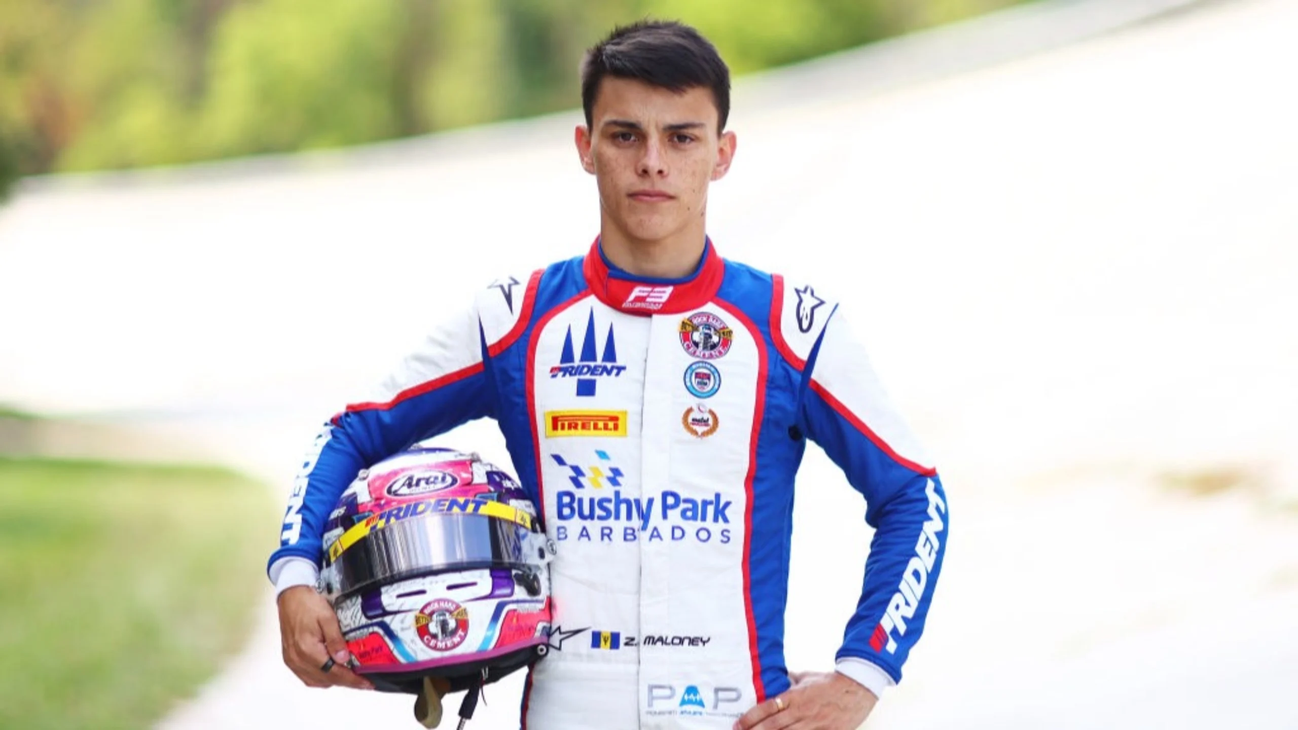 MONZA, ITALY - SEPTEMBER 08: Feature race winner at Round 8:Zandvoort, Zane Maloney of Barbados and