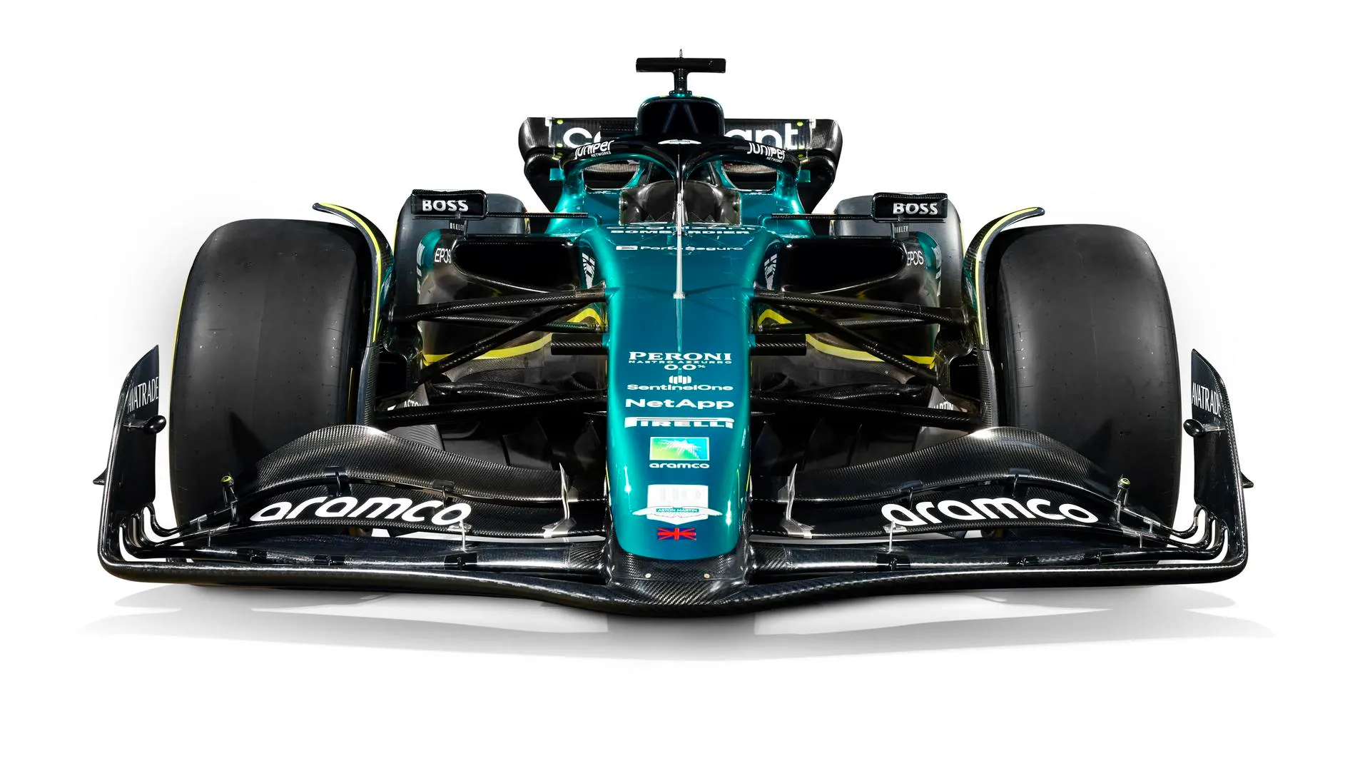 AMR23 front view