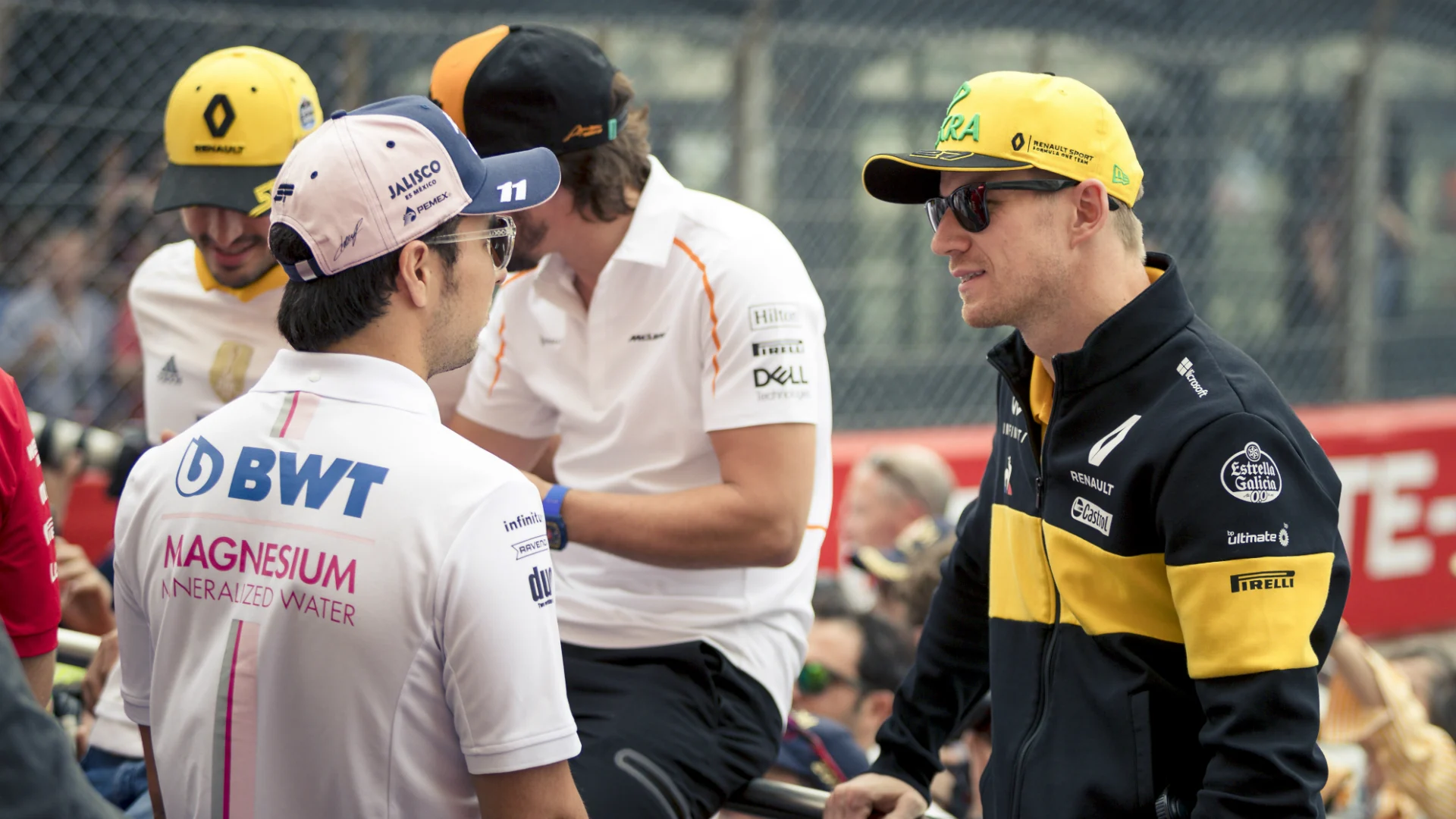 Nico Hulkenberg Serio Perez drivers