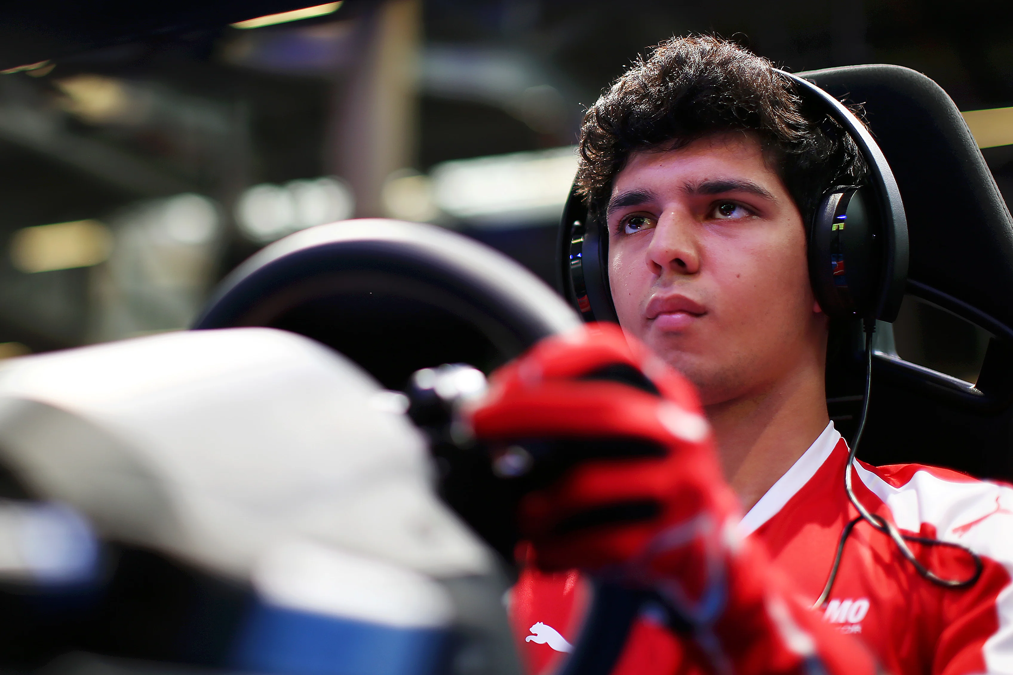 NUERBURG, GERMANY - JUNE 20: Igor Fraga of Brazil in action during the Gran Turismo World Tour