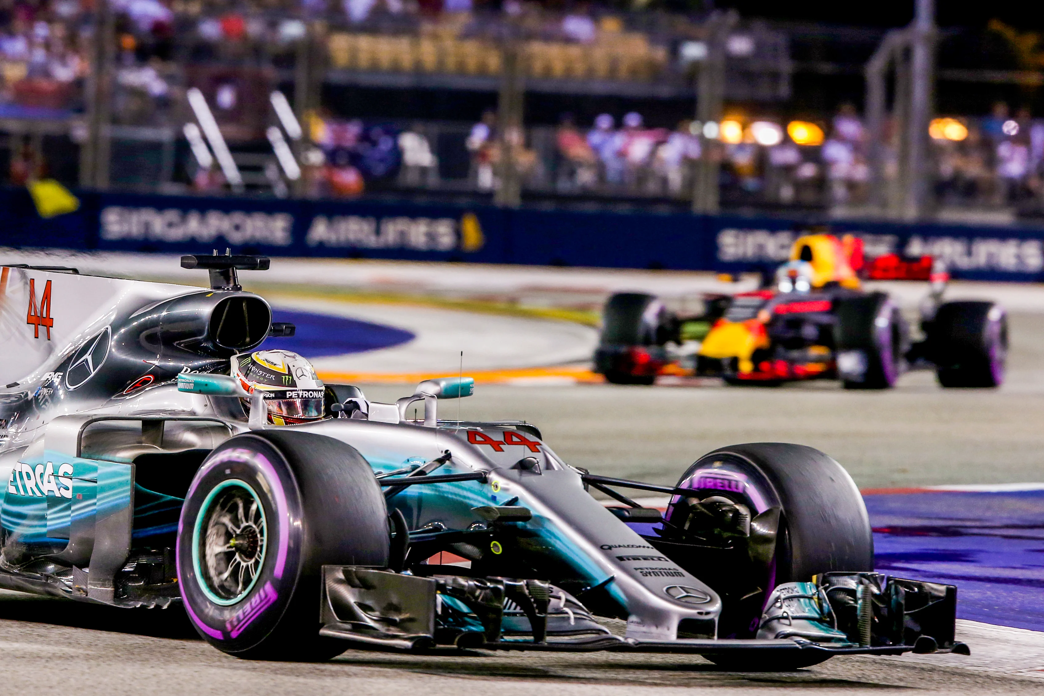 Marina Bay Circuit, Marina Bay, Singapore.
Sunday 17 September 2017.
Lewis Hamilton, Mercedes F1