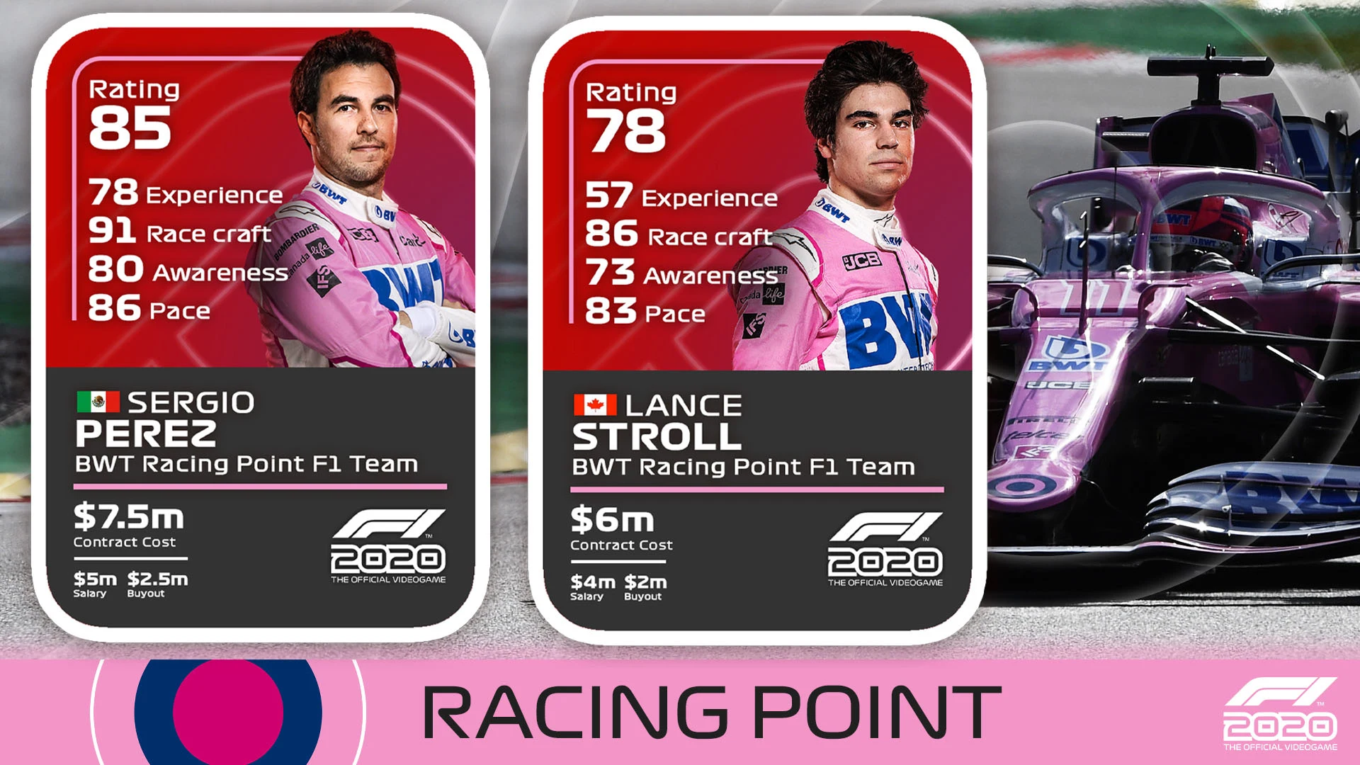 F1 2020 Game Driver H2Hs 1920x1080 Racing