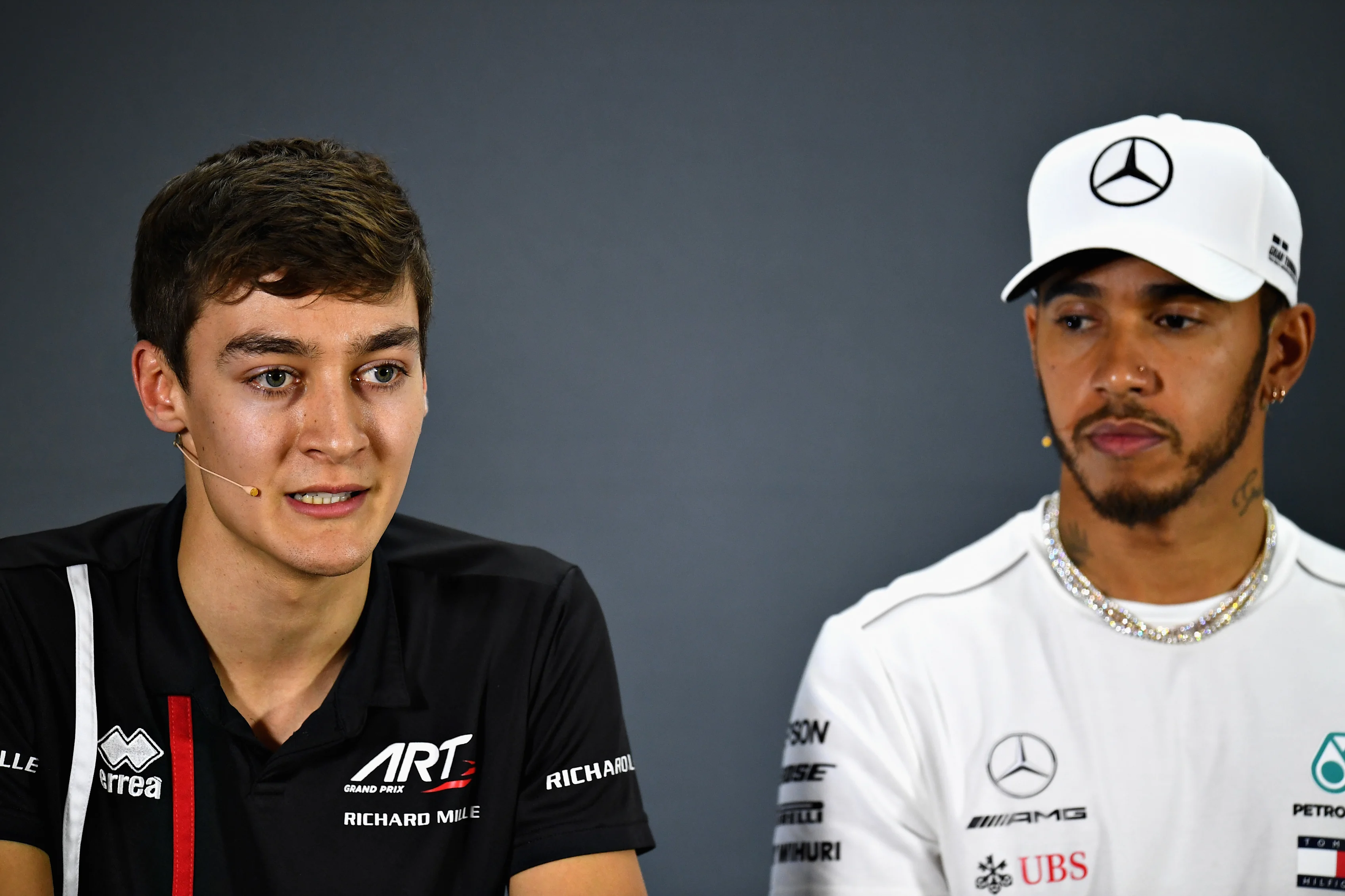 ABU DHABI, UNITED ARAB EMIRATES - NOVEMBER 22: ART Grand Prix Formula 2 driver George Russell of