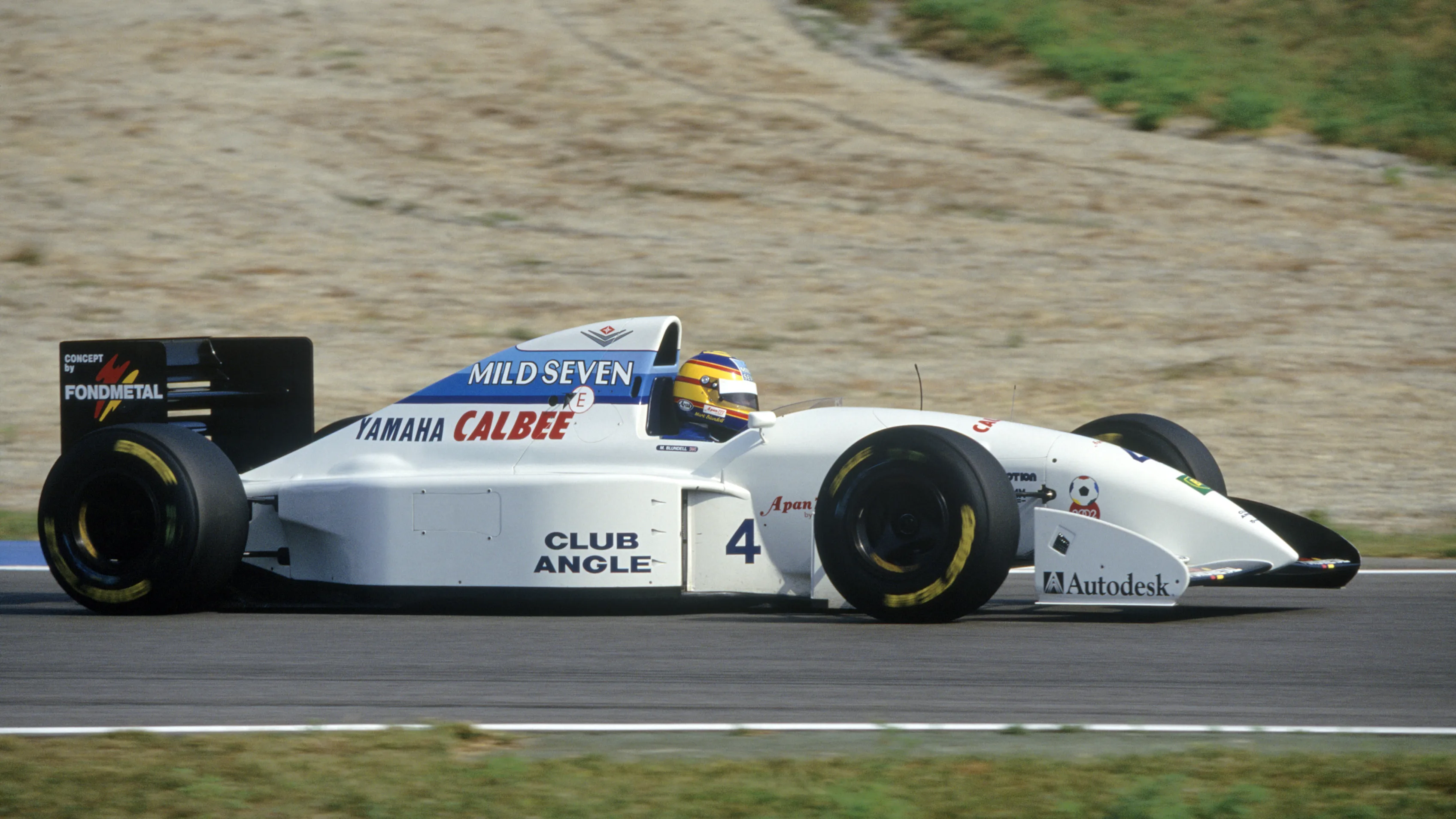 1994 Spanish Grand Prix. Catalunya, Barcelona, Spain. 27th - 29th  May 1994. Mark Blundell