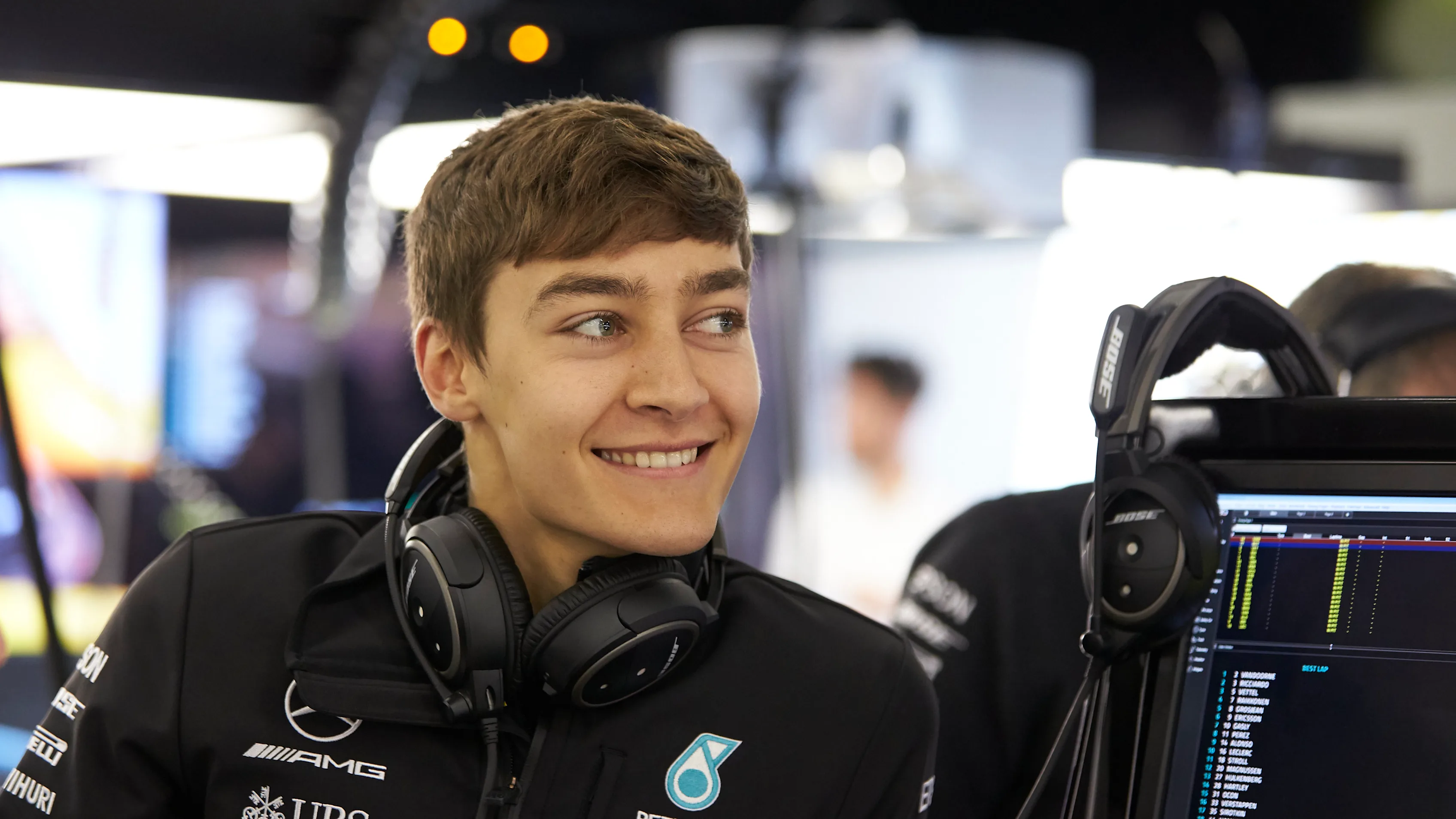 SHANGHAI INTERNATIONAL CIRCUIT, CHINA - APRIL 14: George Russell, Mercedes AMG during the Chinese