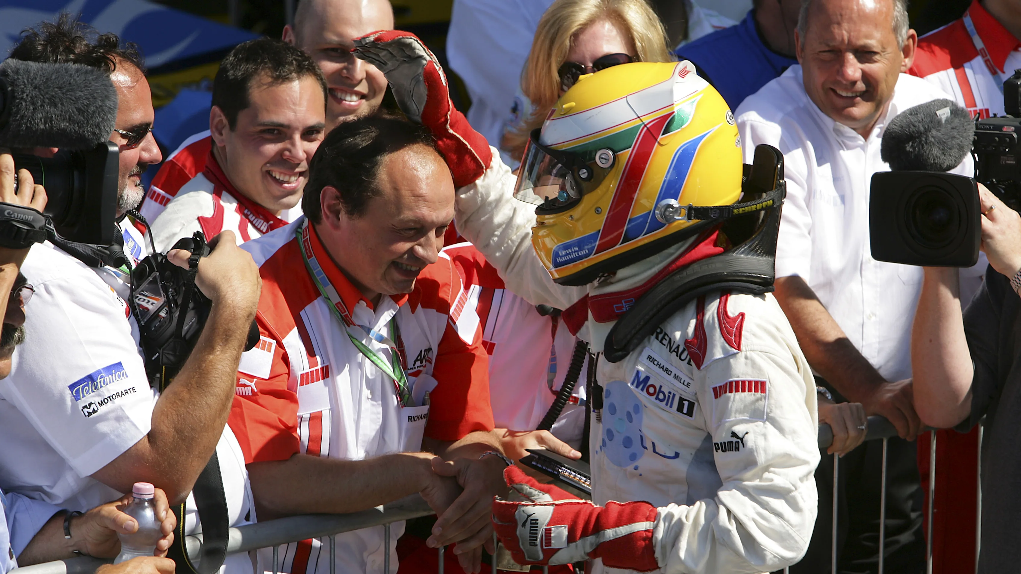 2006 GP2 Series.Round 6.
Silverstone, England.
10th June 2006.
Saturday race.
Lewis Hamilton
