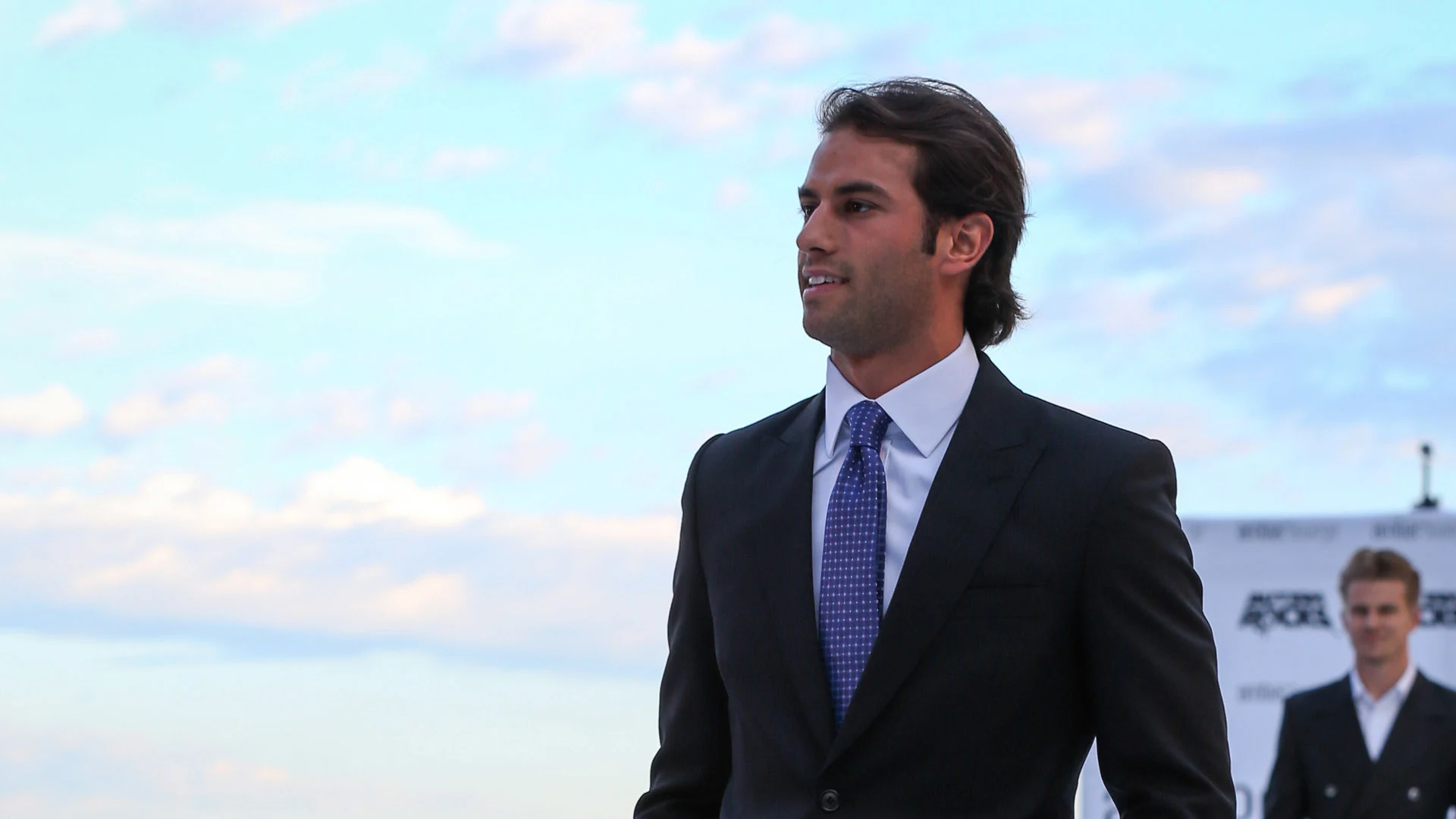 www.sutton-images.com Felipe Nasr (BRA) Sauber at Amber Lounge Fashion Show, Le Meridien Beach