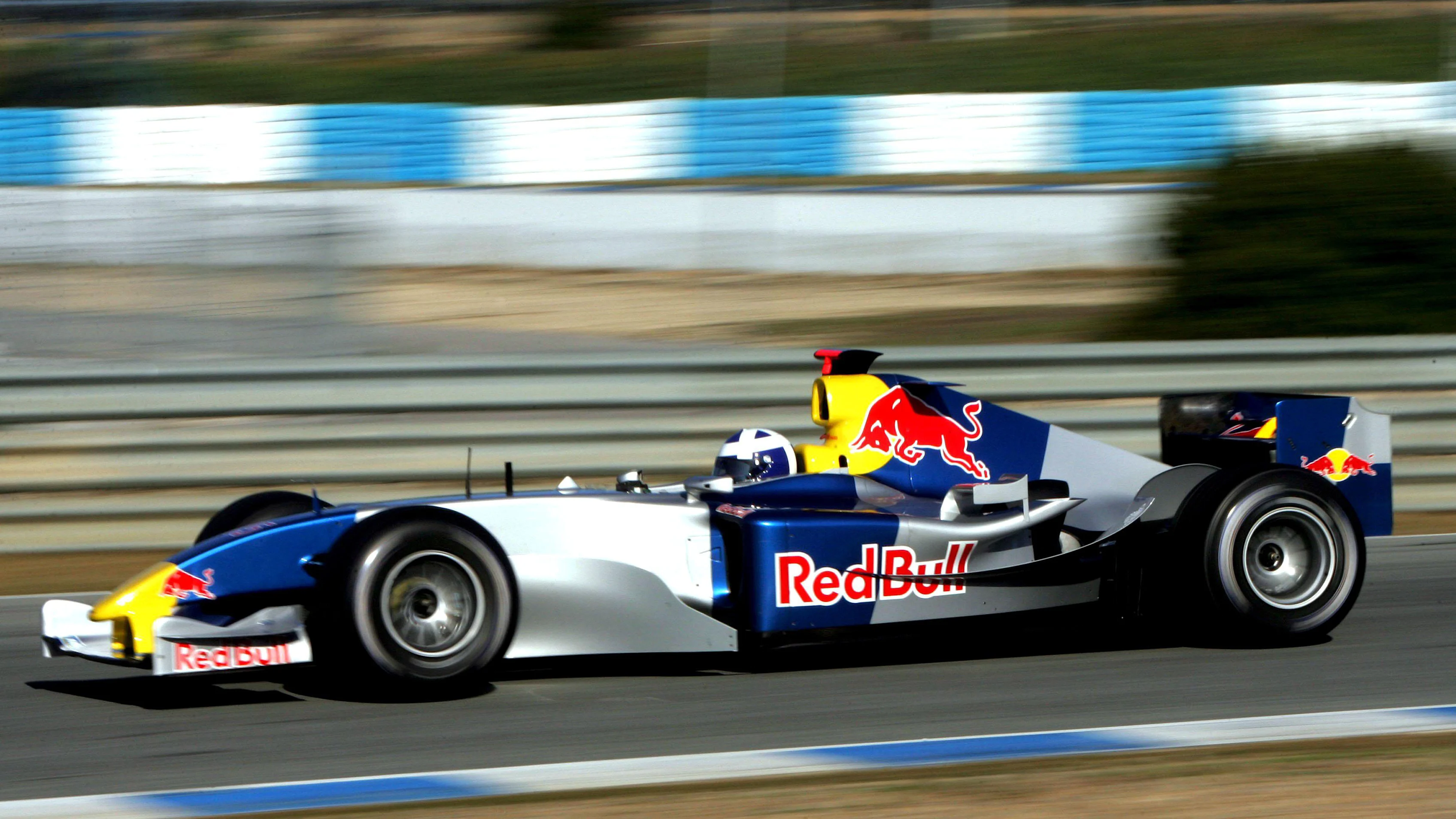 David Coulthard (GBR) Red Bull Racing. Formula One Testing, Jerez, Spain, 8 December