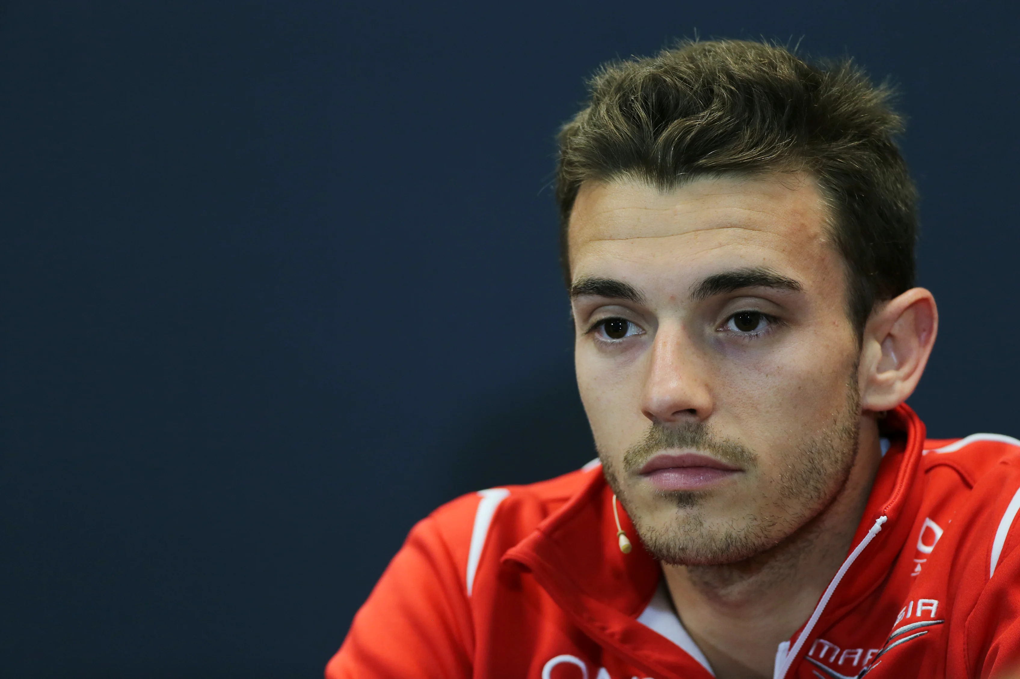 Jules Bianchi (FRA) Marussia F1 Team in the Press Conference. Formula One World Championship, Rd6, Monaco Grand Prix, Preparations, Monte-Carlo, Monaco, Wednesday 21 May 2014. © Sutton Motorsport Images