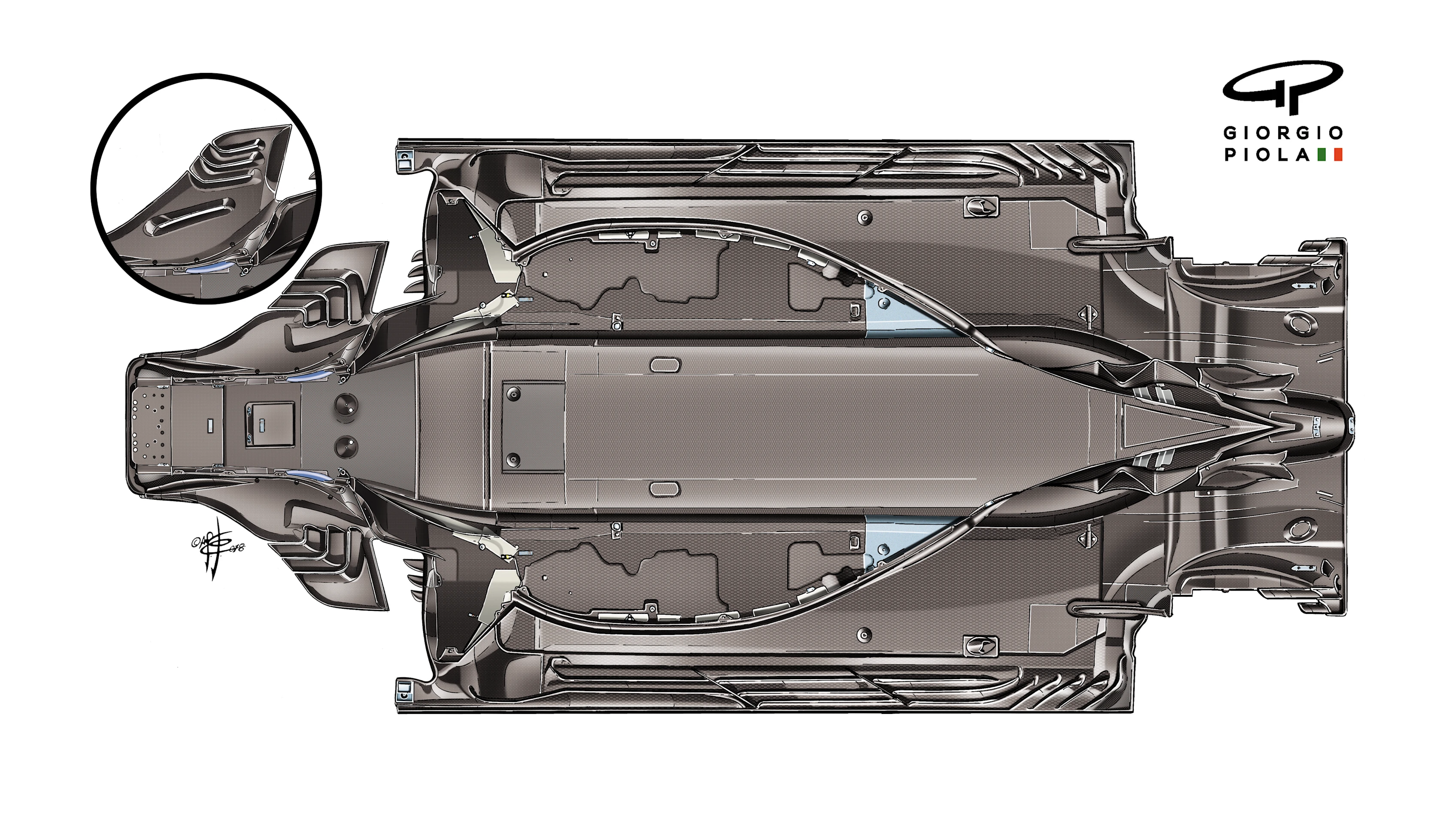 112-018 FERRARI FLOOR COMP