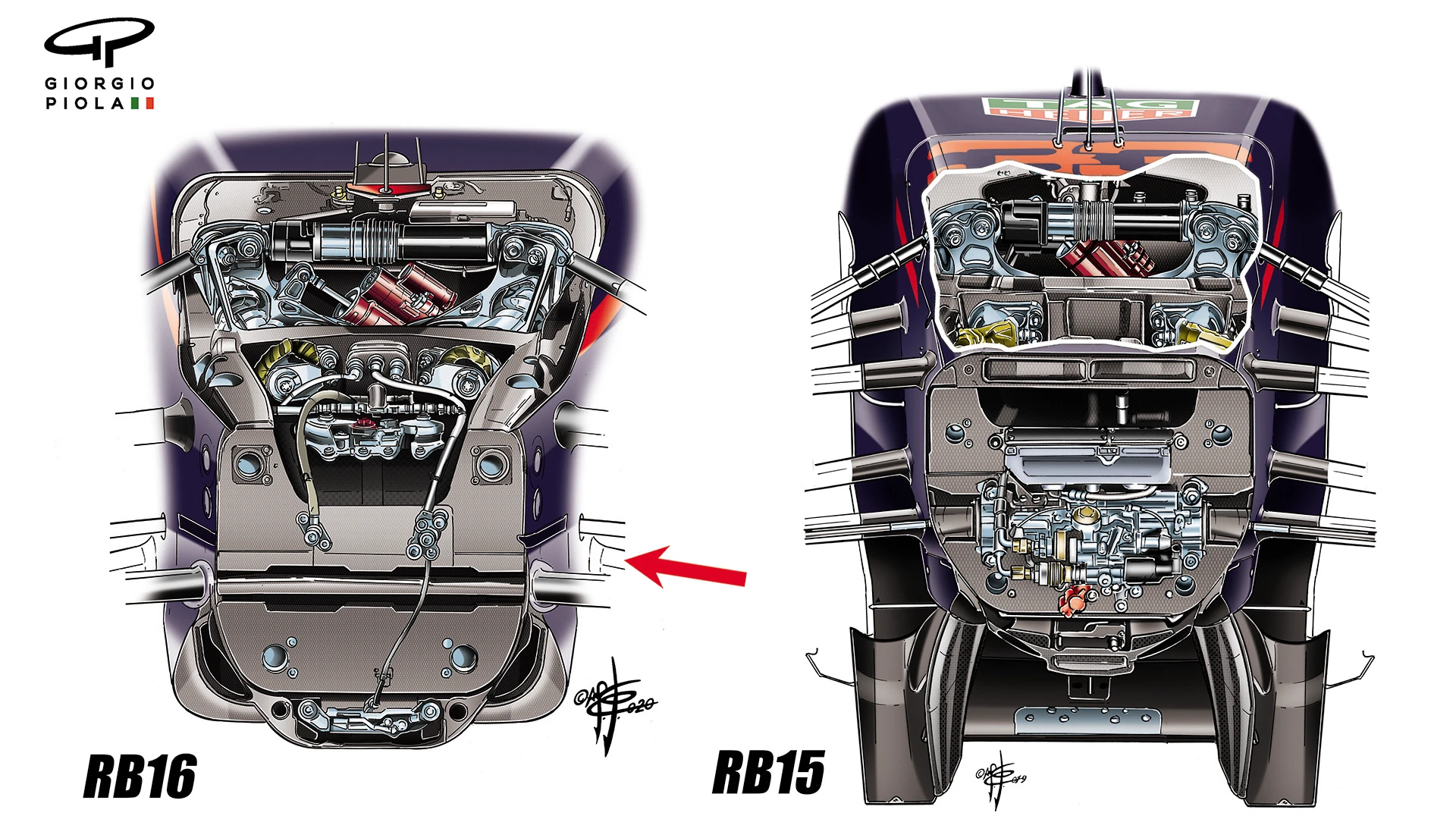 013-020 RED BULL F SUSPENSION
