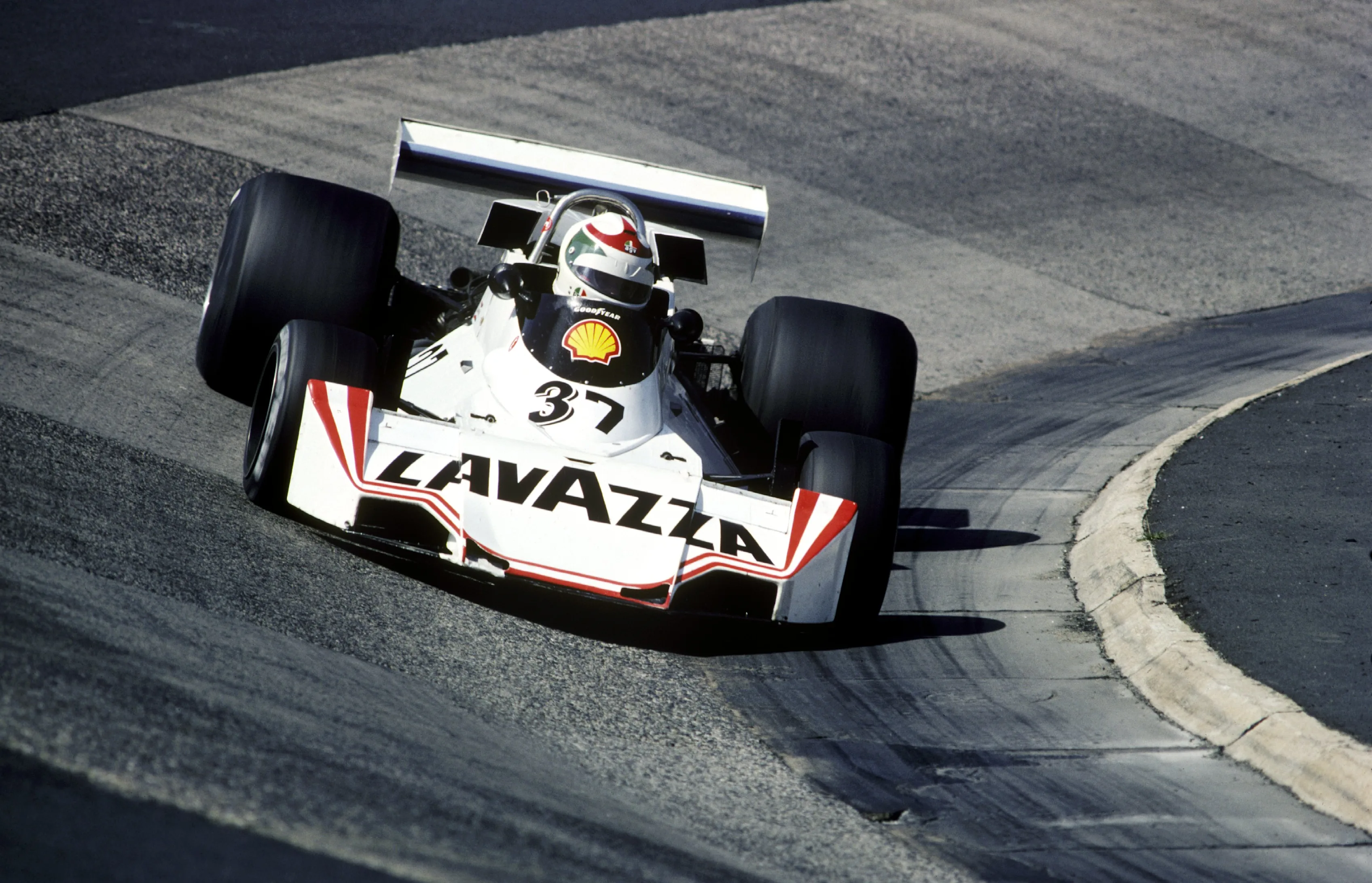 Lella Lombardi (ITA) RAM Racing Brabham BT44B did not start the race when local police impounded her car when a former driver of the team took legal action.
German Grand Prix, Rd 10, Nurburgring, 1 August 1976. © Sutton Motorsport Images