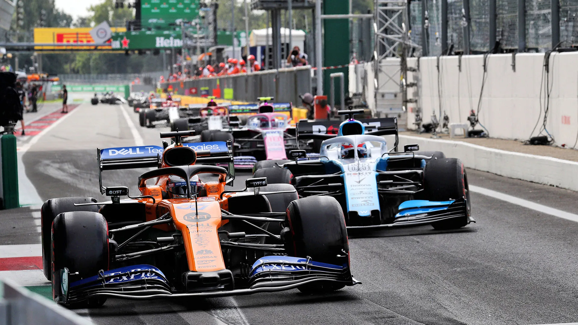 Carlos Sainz (ESP) McLaren MCL34.07.09.2019. Formula 1 World Championship, Rd 14, Italian Grand Prix, Monza, Italy, Qualifying Day.- www.xpbimages.com, EMail: requests@xpbimages.com - copy of publication required for printed pictures. Every used picture is fee-liable. © Copyright: Photo4 / XPB Images