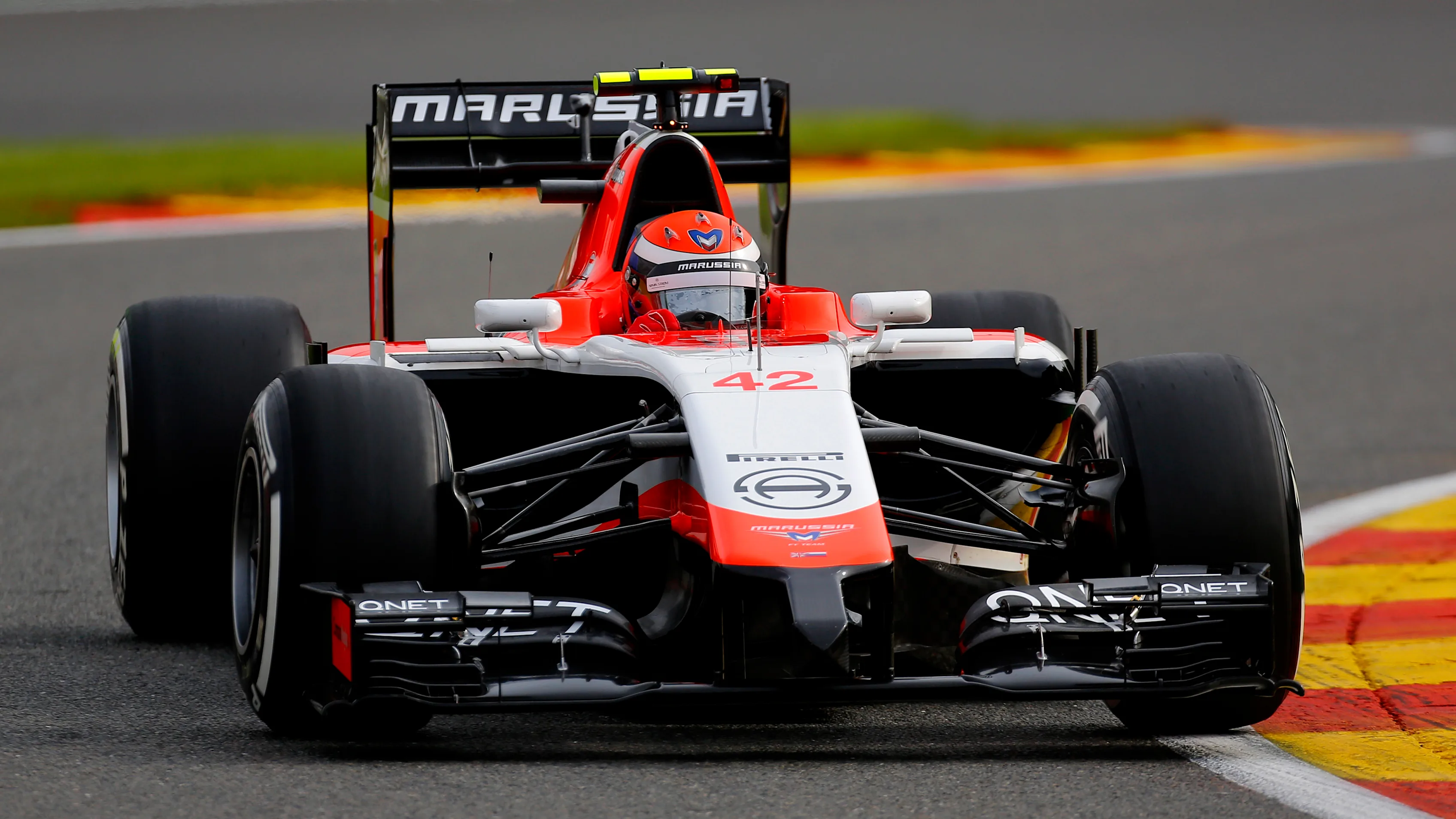 Alexander Rossi's last F1 practice outing came last year in Belgium. © Sutton Motorsport Images
