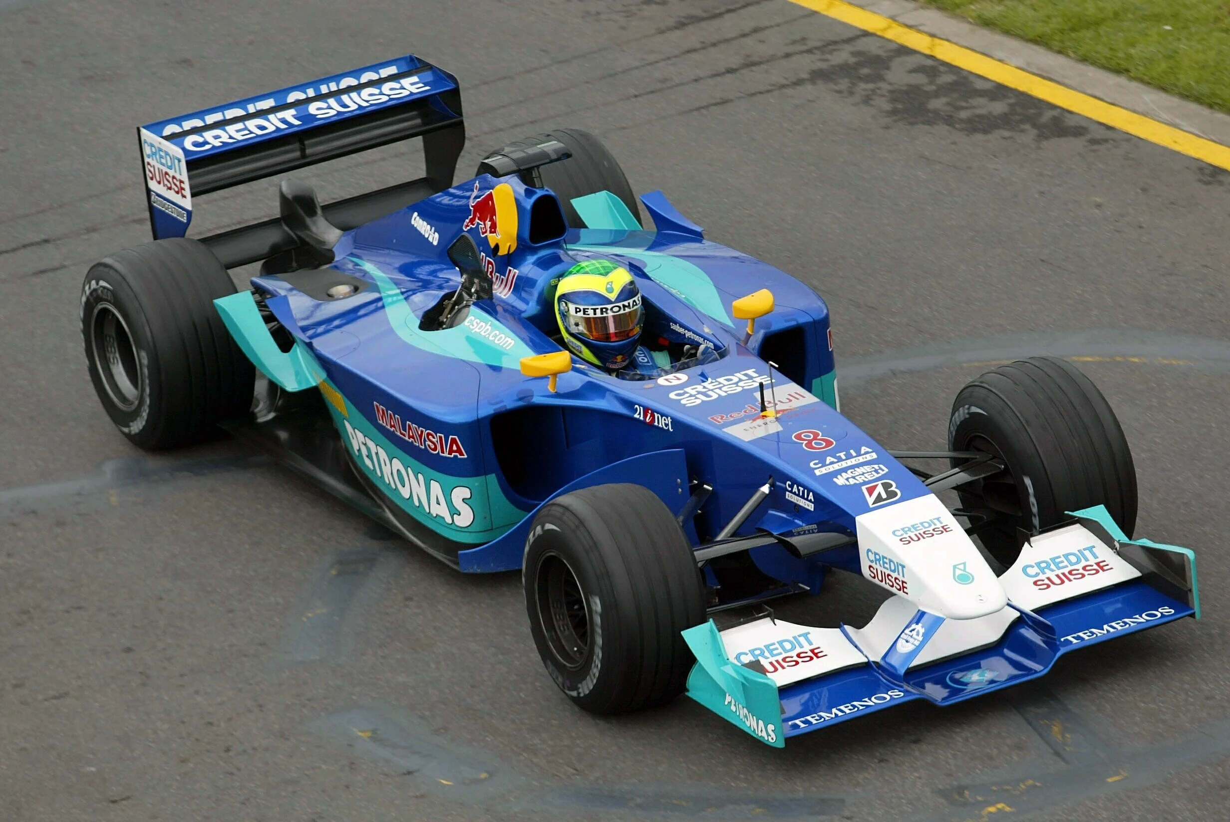 Felipe Massa (BRA) Sauber Petronas C21 finished a very respectable 8th place in the practice