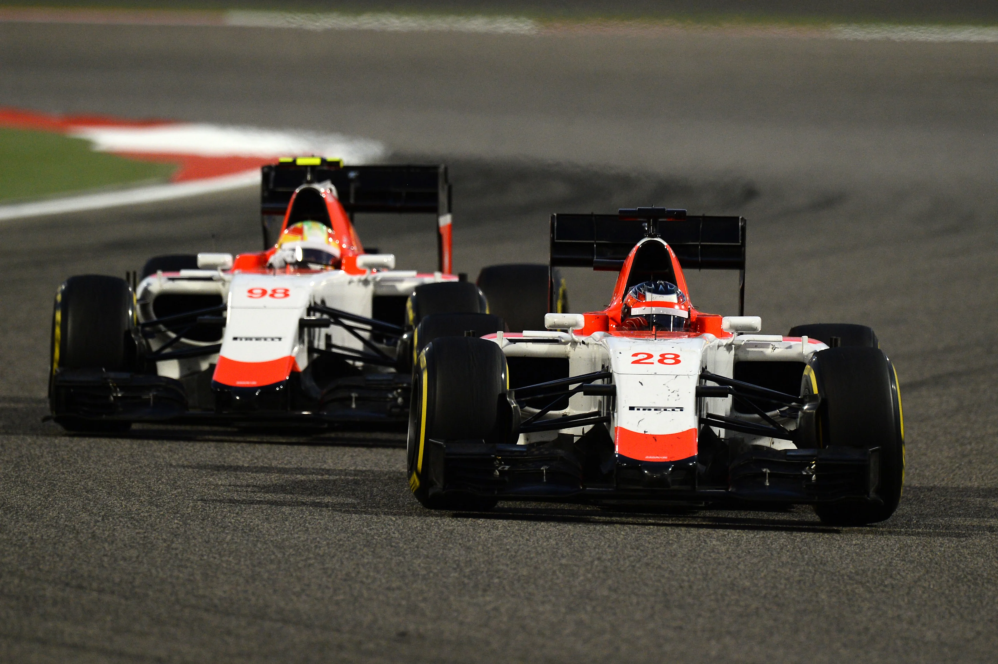 Will Stevens (GBR) Marussia	 at Formula One World Championship, Rd4, Bahrain Grand Prix Race, Bahrain International Circuit, Sakhir, Bahrain, Sunday 19  April 2015. © Sutton Motorsport Images