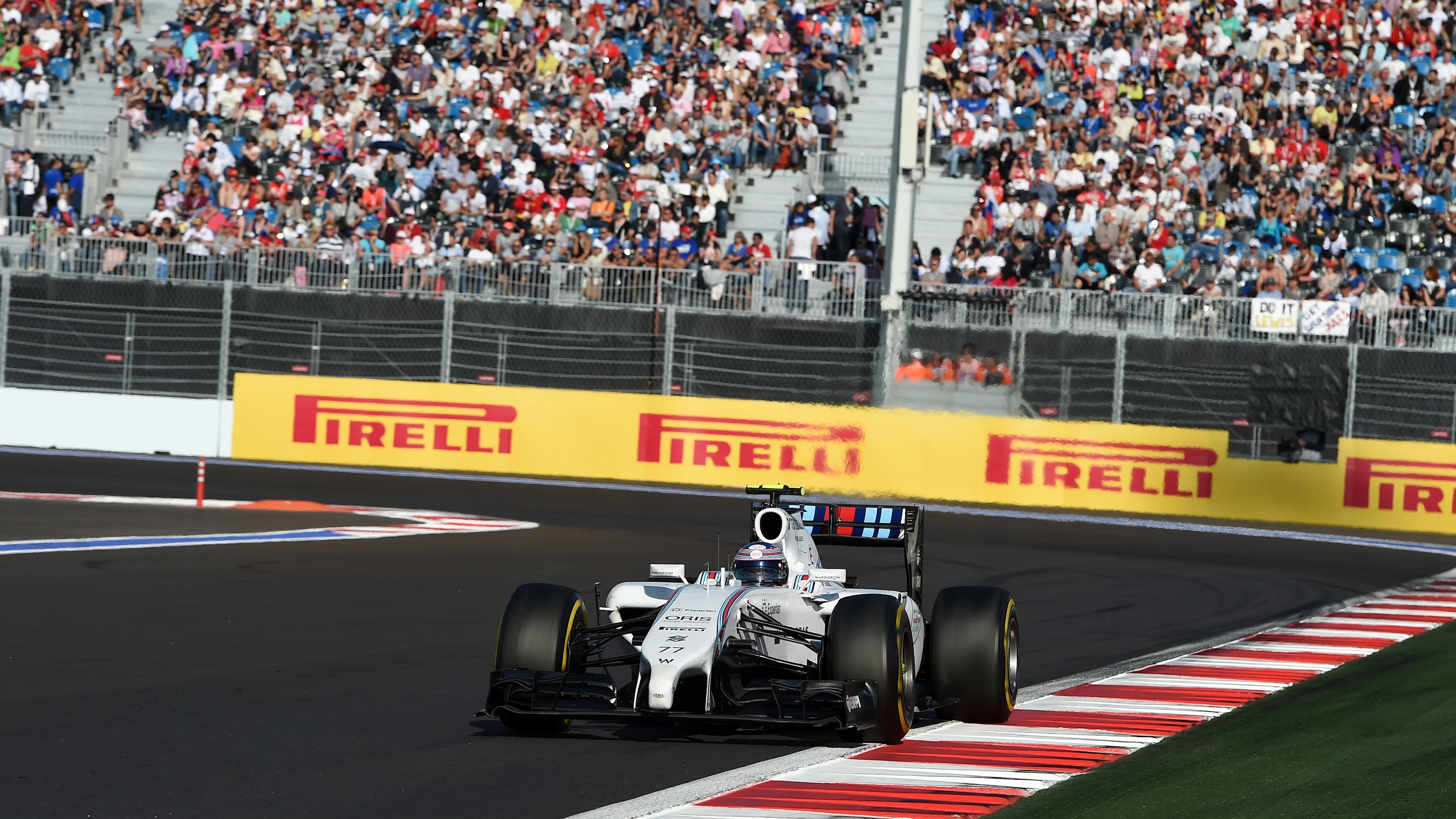 Valtteri Bottas (FIN) Williams FW36. Formula One World Championship, Rd16, Russian Grand Prix,
