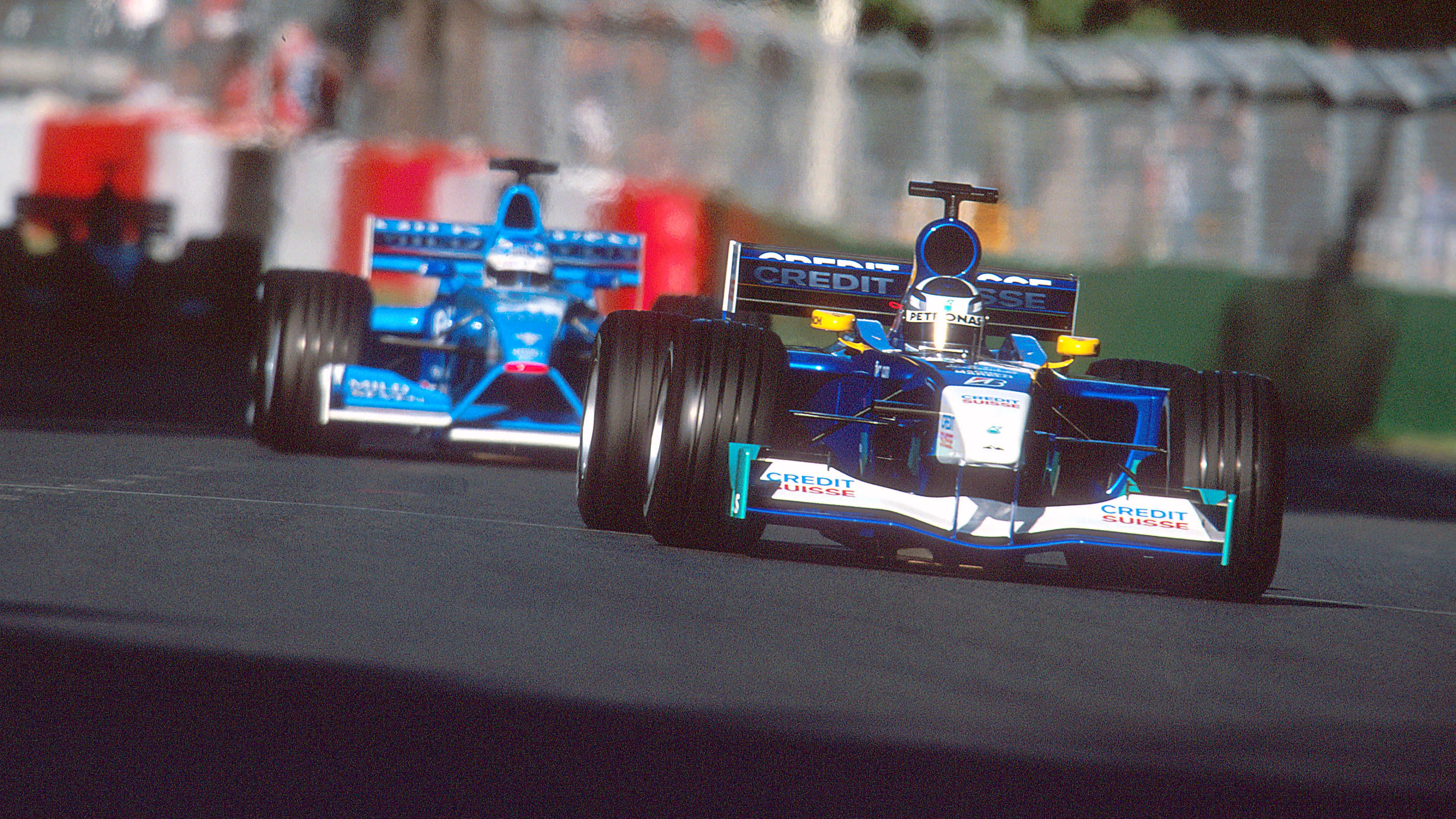 Australian Grand Prix.
Albert Park, Melbourne, Australia.
2-4 March 2001.
Kimi Raikkonen (Sauber