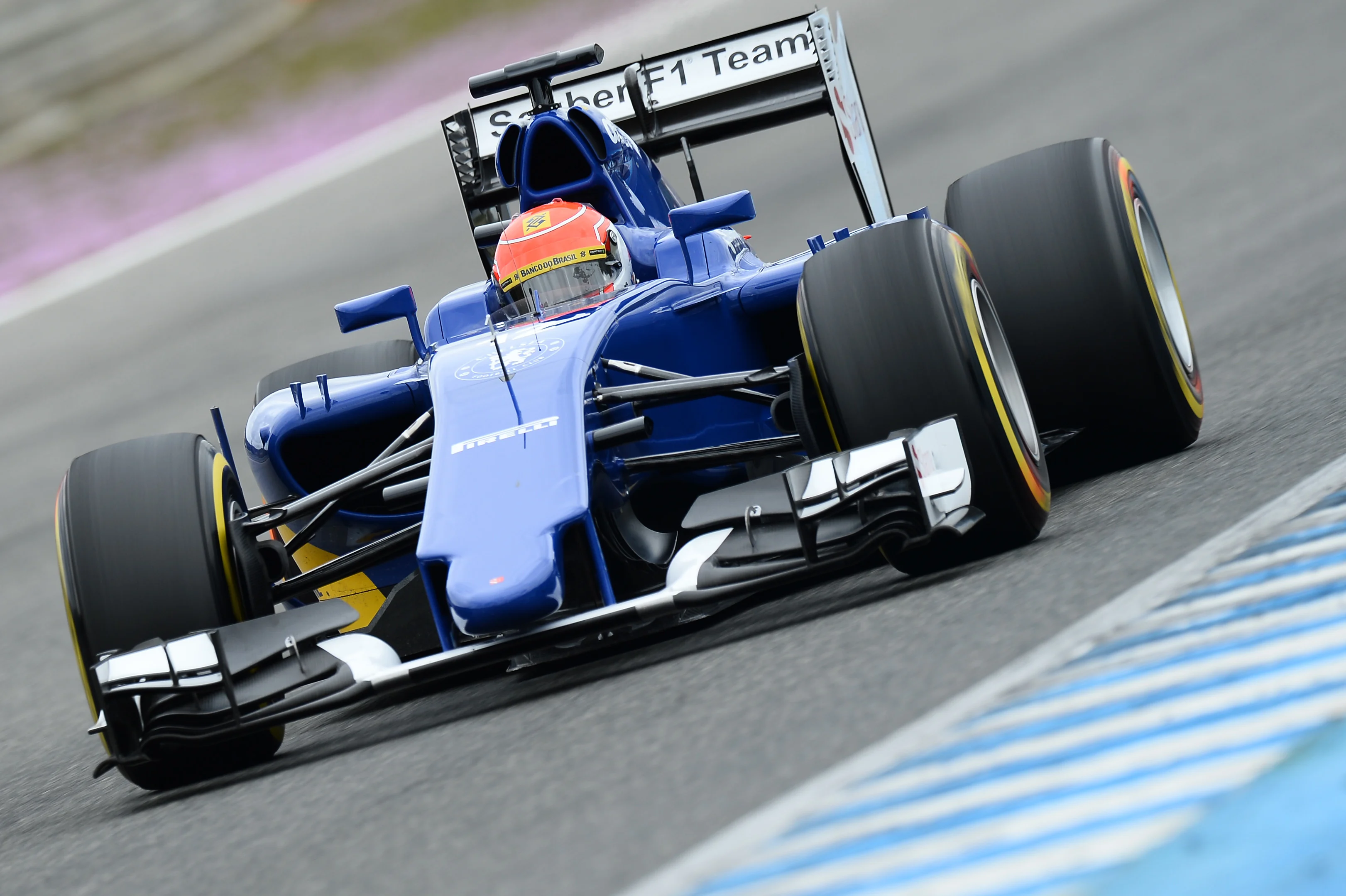 Felipe Nasr (BRA) Sauber C34 at Formula One Testing, Day Three, Jerez, Spain, 3 February 2015.