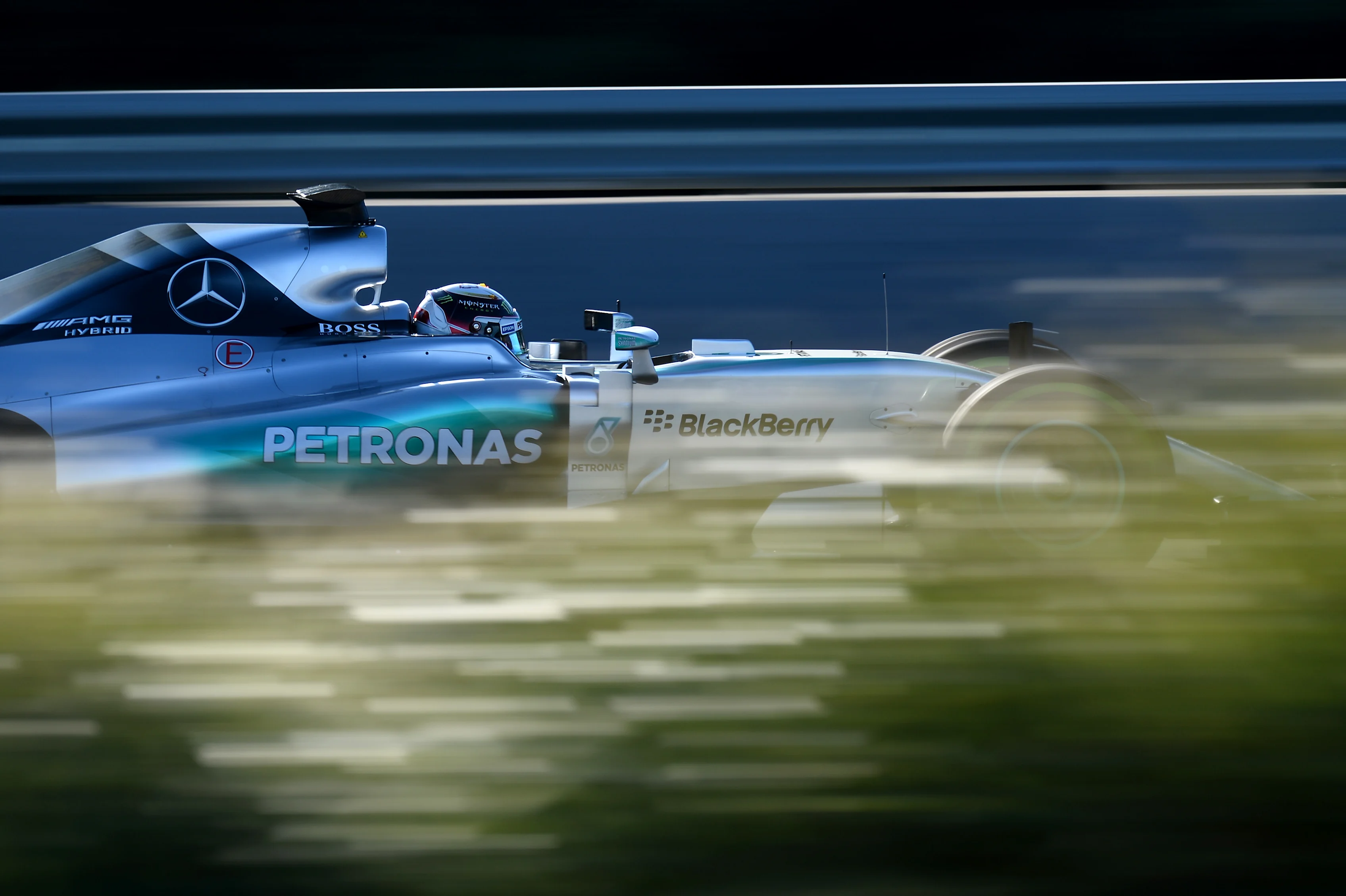 www.sutton-images.com Lewis Hamilton (GBR) Mercedes AMG F1 W06 at Formula One Testing, Day Four,