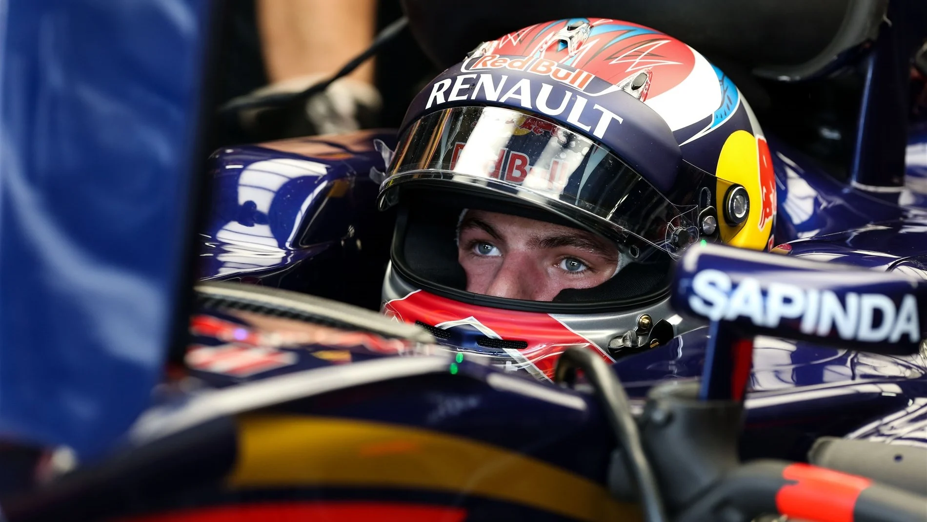 Max Verstappen (NDL) Scuderia Toro Rosso STR10 at Formula One World Championship, Rd18, Brazilian