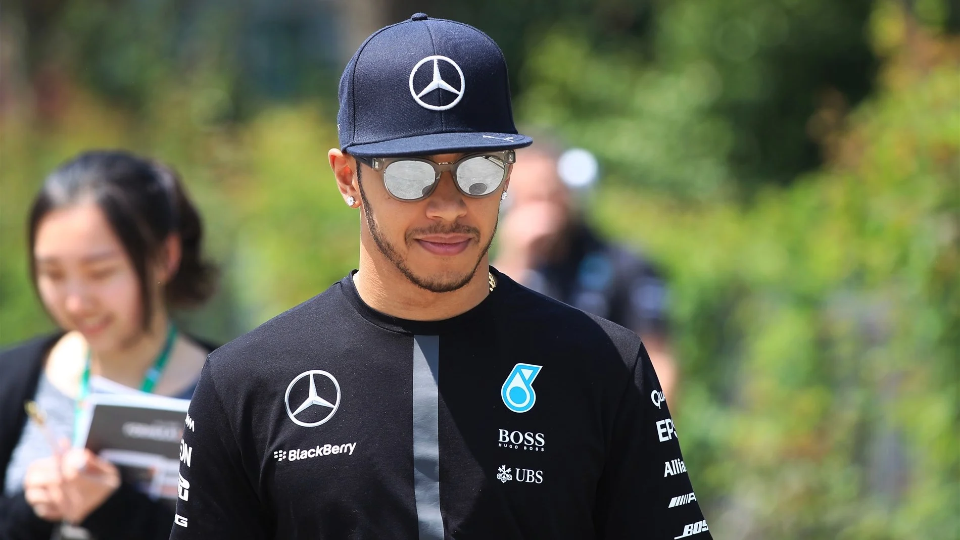 Lewis Hamilton (GBR) Mercedes AMG F1 at Formula One World Championship, Rd3, Chinese Grand Prix, Qualifying, Shanghai, China, Saturday 11 April 2015. © Sutton Motorsport Images
