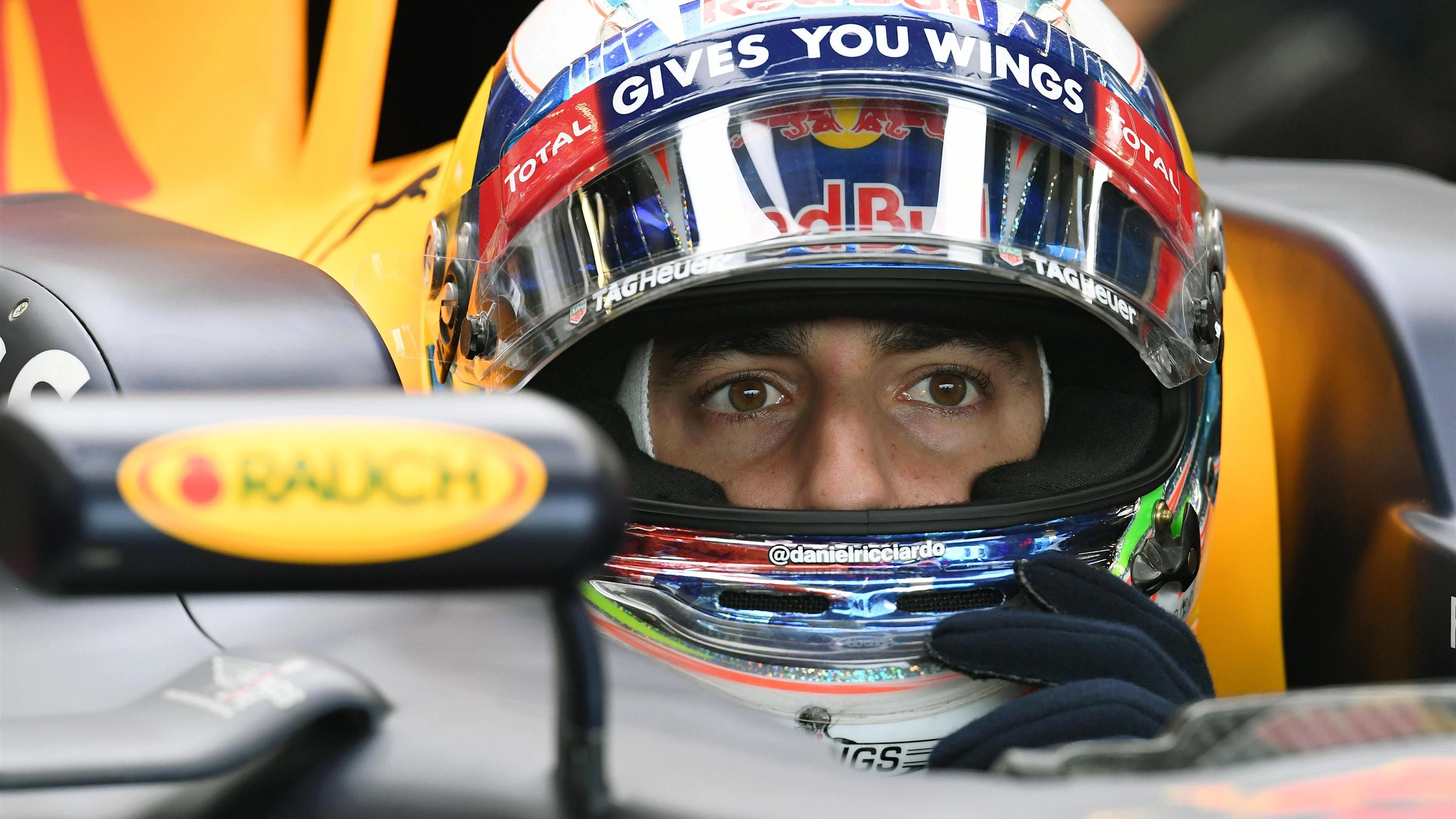 Daniel Ricciardo (AUS) Red Bull Racing at Formula One World Championship, Rd10, British Grand Prix,