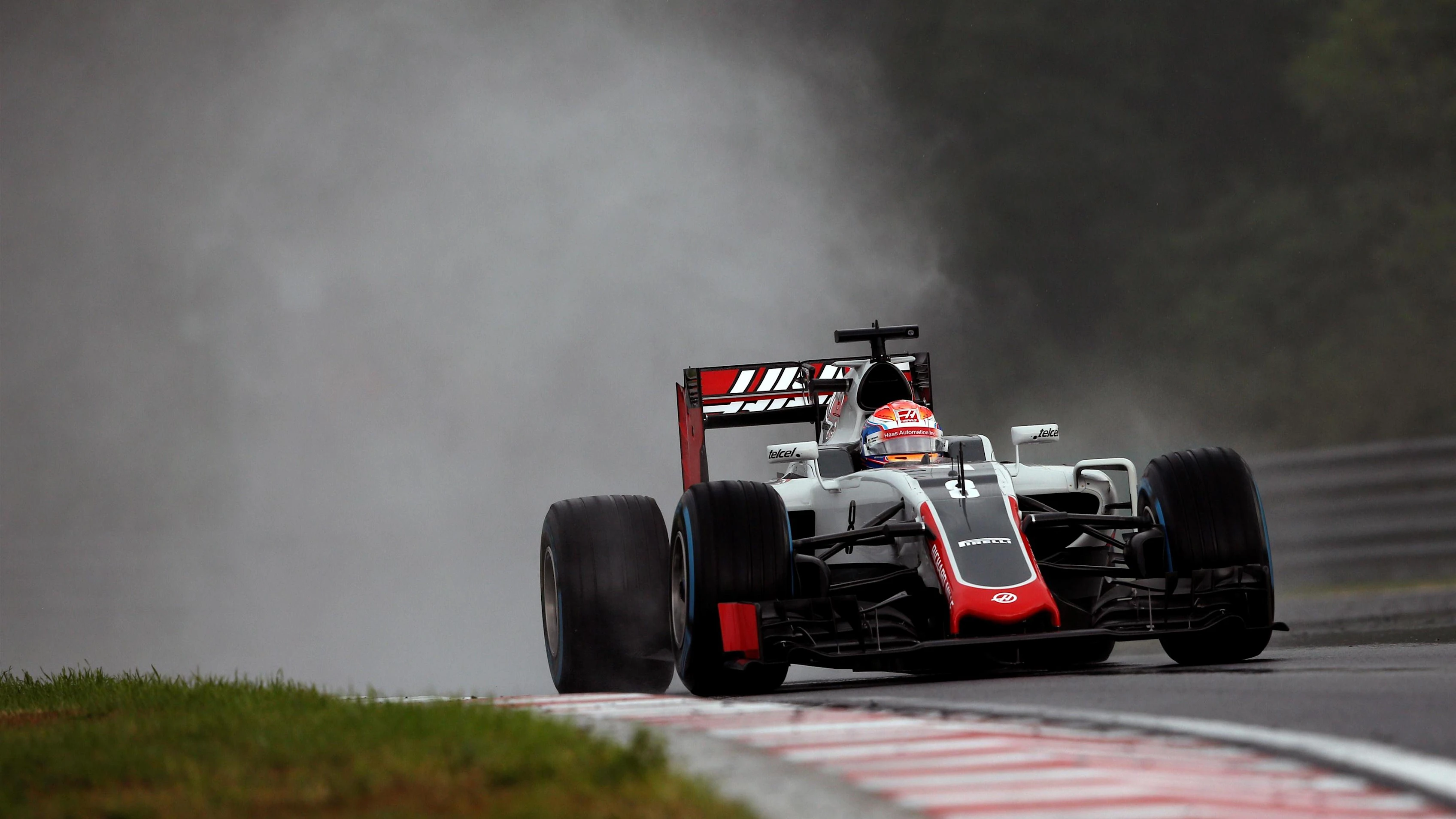 Romain Grosjean (FRA) Haas VF-16 at Formula One World Championship, Rd11, Hungarian Grand Prix, Qualifying, Hungaroring, Hungary, Saturday 23 July 2016. © Sutton Images