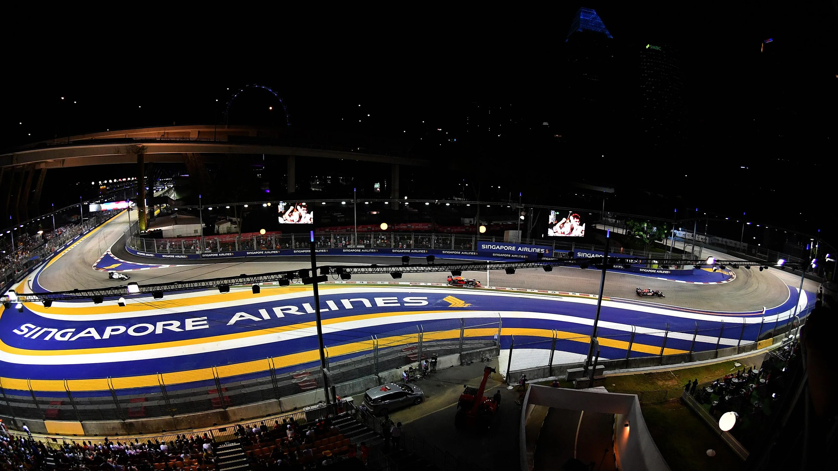 Carlos Sainz (ESP) Scuderia Toro Rosso STR11 at Formula One World Championship, Rd15, Singapore Grand Prix, Race, Marina Bay Street Circuit, Singapore, Sunday 18 September 2016. © Sutton Images