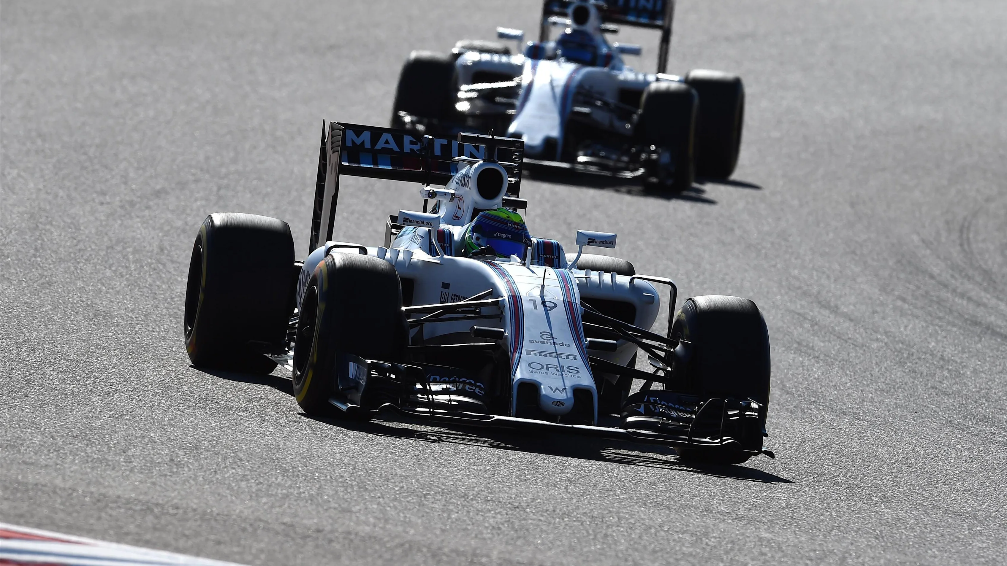 Felipe Massa (BRA) Williams FW38 at Formula One World Championship, Rd18, United States Grand Prix, Practice, Circuit of the Americas, Austin, Texas, USA, Friday 21 October 2016. © Sutton Images