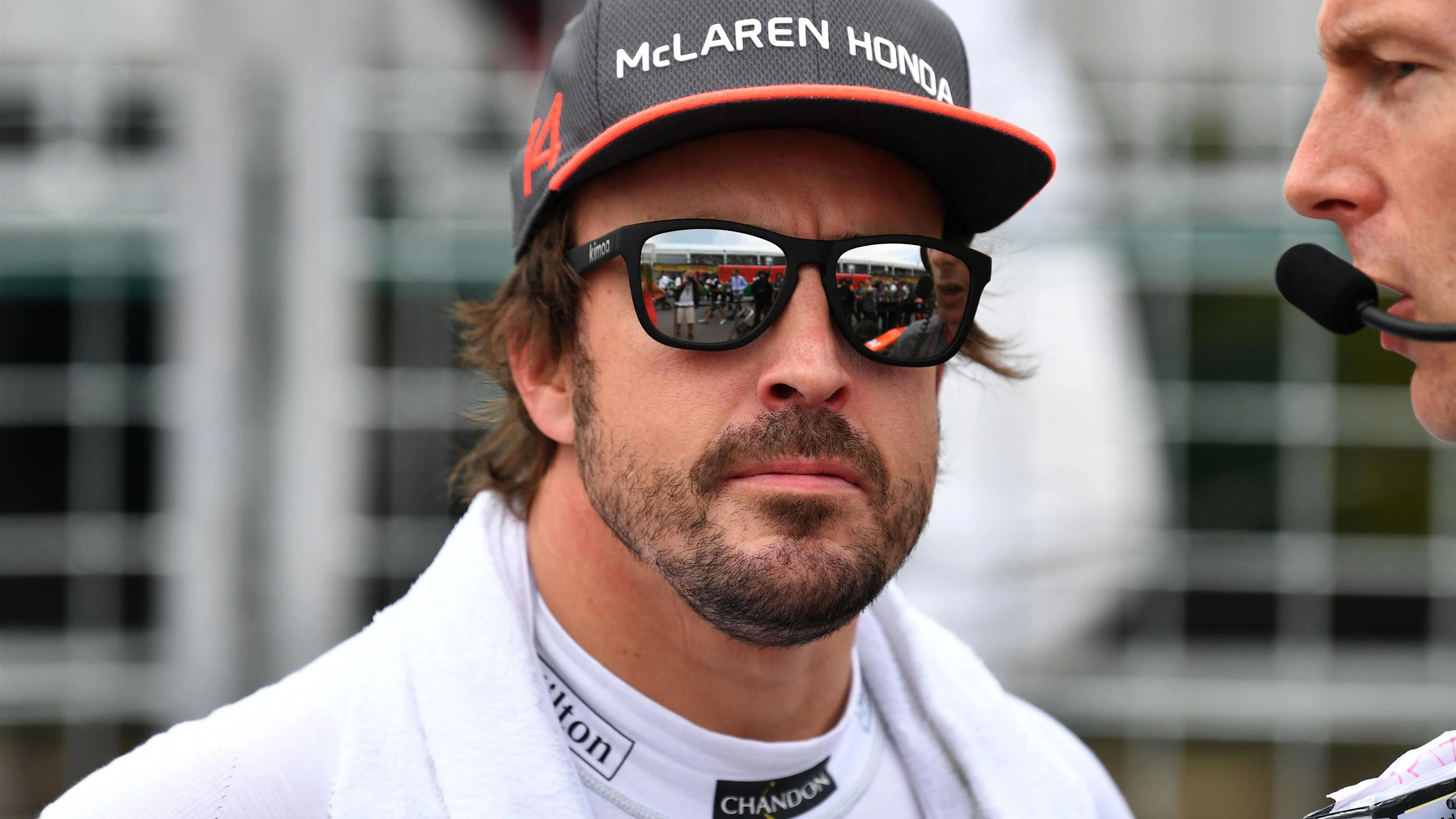 Fernando Alonso (ESP) McLaren on the grid at Formula One World Championship, Rd7, Canadian Grand Prix, Race, Montreal, Canada, Sunday 11 June 2017. © Sutton Motorsport Images