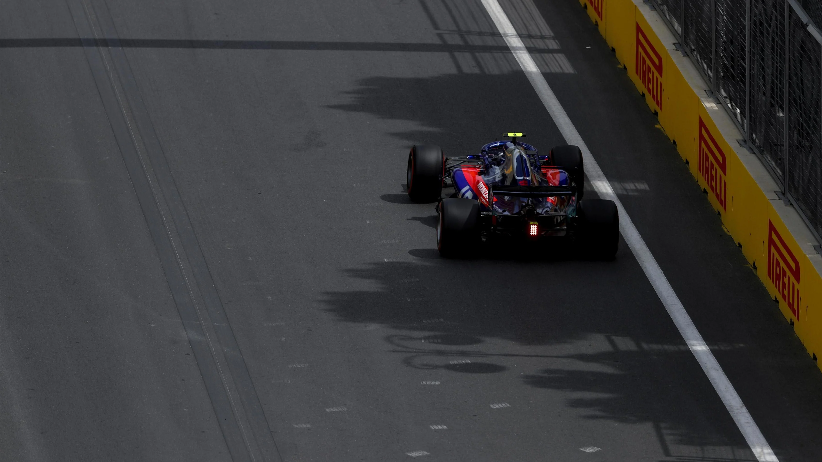 Pierre Gasly (FRA) Scuderia Toro Rosso STR13 at Formula One World Championship, Rd4, Azerbaijan Grand Prix, Practice, Baku City Circuit, Baku, Azerbaijan, Friday 27 April 2018. © James Gasperotti/Sutton Images