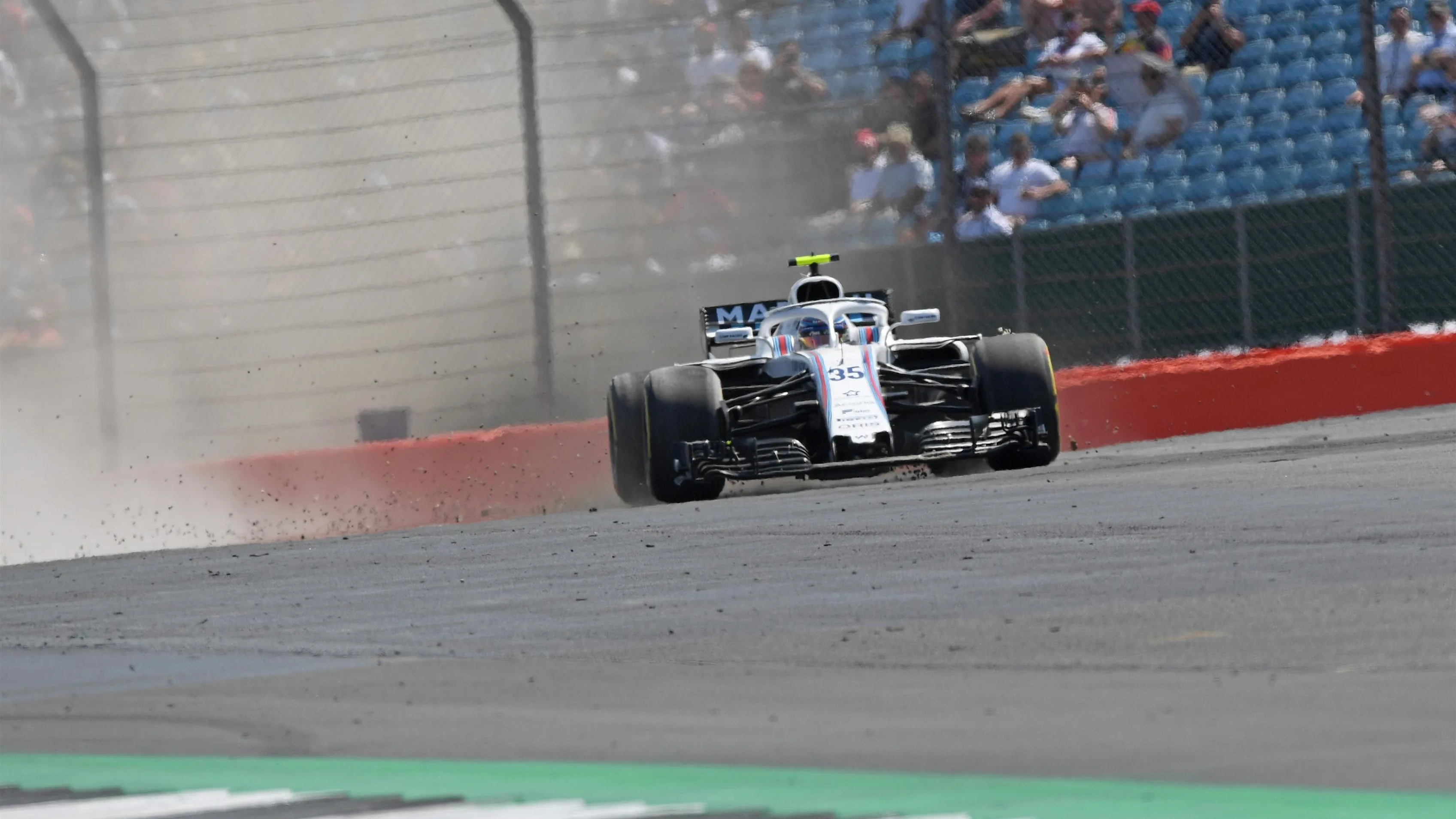 Sergey Sirotkin (RUS) Williams FW41 at Formula One World Championship, Rd10, British Grand Prix, Qualifying, Silverstone, England, Saturday 7 July 2018. © Simon Galloway/Sutton Images