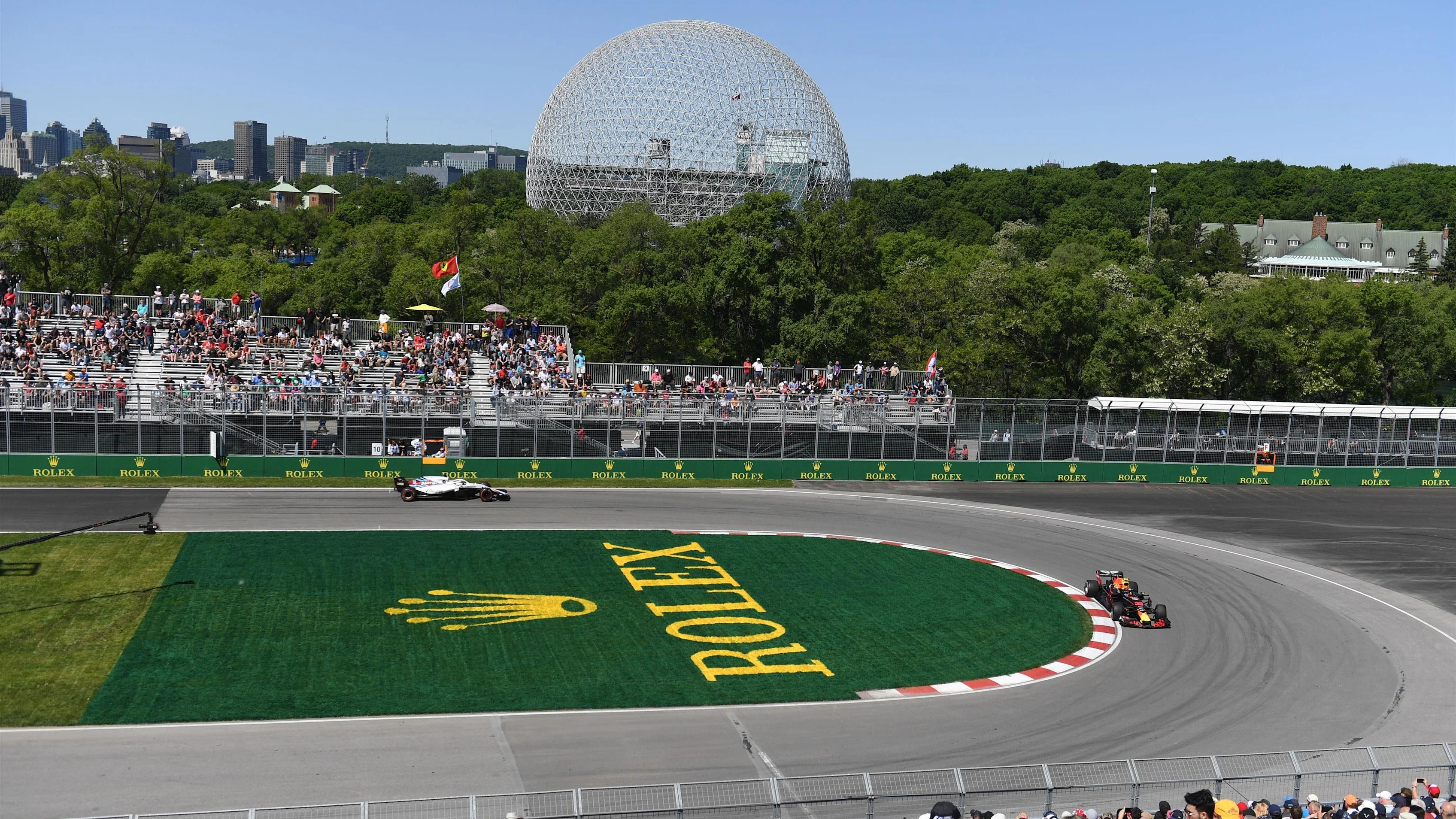 Max Verstappen (NED) Red Bull Racing RB14 at Formula One World Championship, Rd7, Canadian Grand
