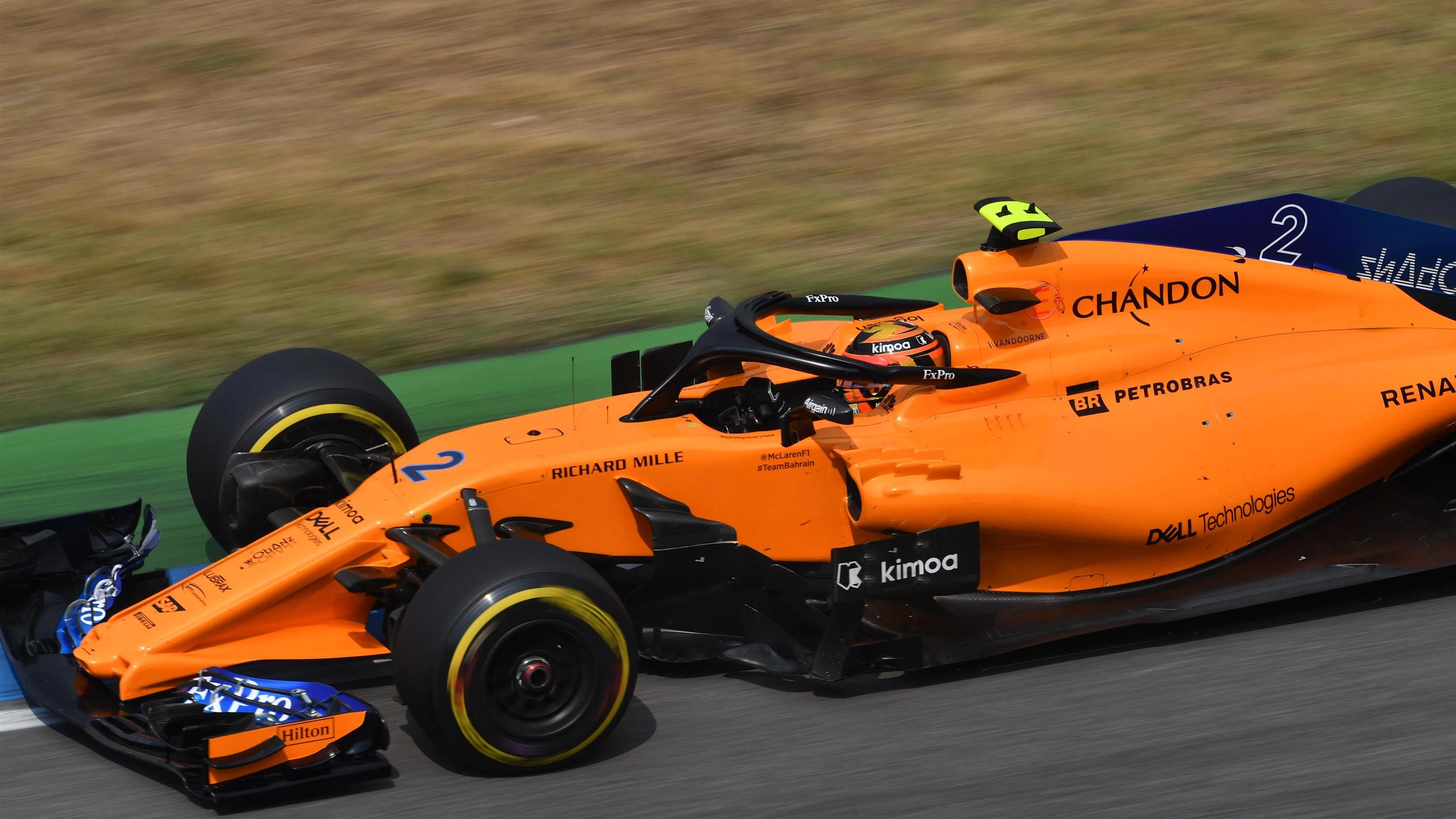 Stoffel Vandoorne (BEL) McLaren MCL33 at Formula One World Championship, Rd11, German Grand Prix,