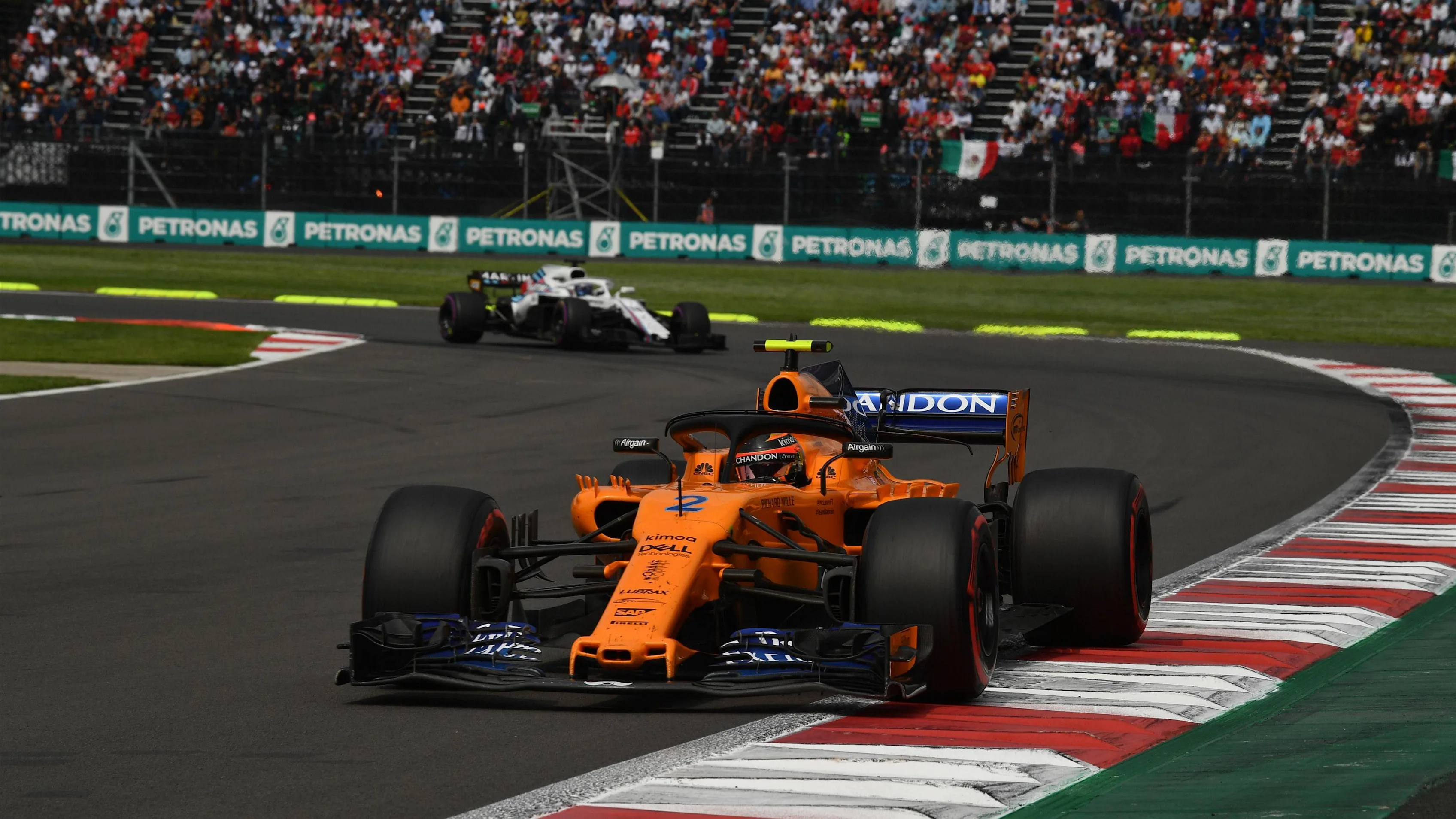 Stoffel Vandoorne, McLaren MCL33 at Formula One World Championship, Rd19, Mexican Grand Prix, Race,