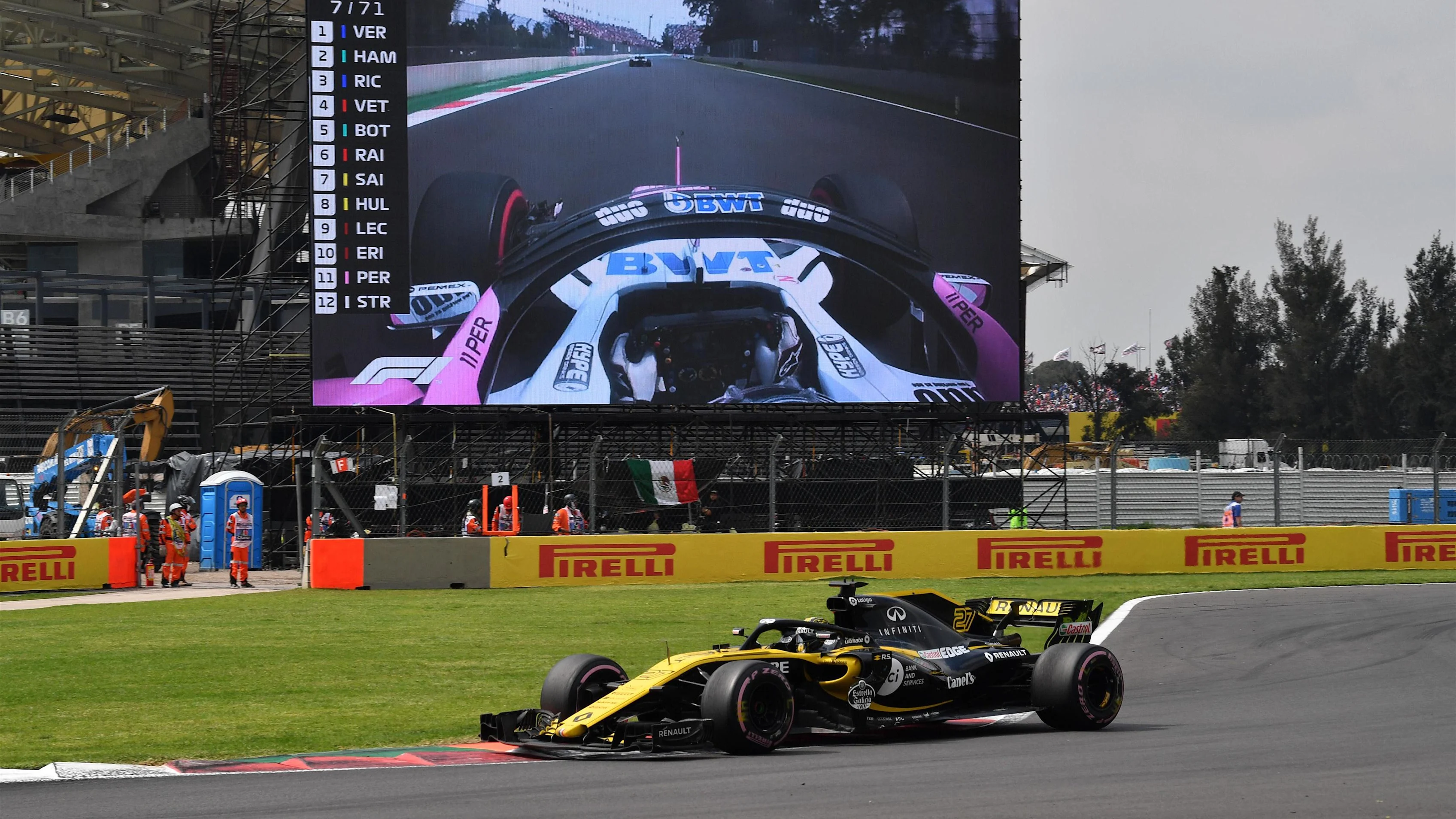 Nico Hulkenberg, Renault Sport F1 Team R.S. 18 at Formula One World Championship, Rd19, Mexican