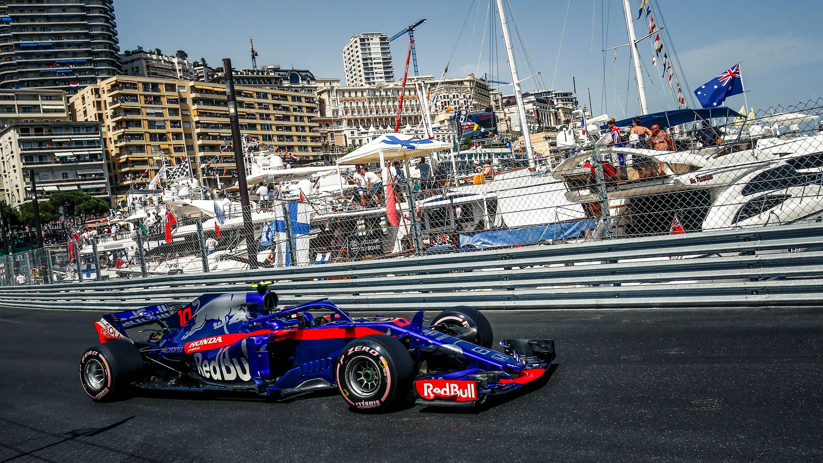 Pierre Gasly (FRA) Scuderia Toro Rosso STR13 at Formula One World Championship, Rd6, Monaco Grand Prix, Qualifying, Monte-Carlo, Monaco, Saturday 26 May 2018. © Manuel Goria/Sutton Images