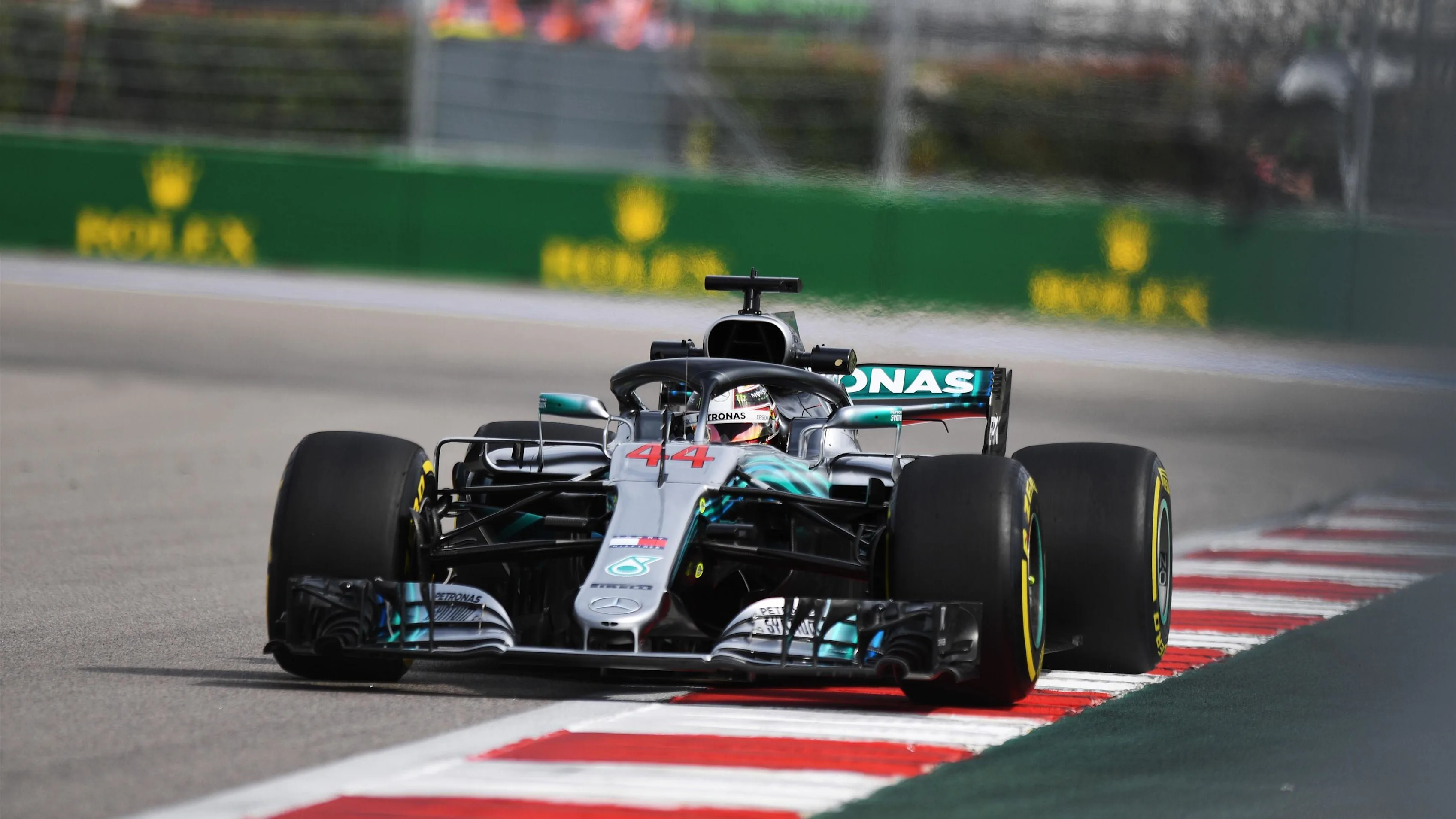 Lewis Hamilton, Mercedes AMG F1 W09 EQ Power+ at Formula One World Championship, Rd16, Russian