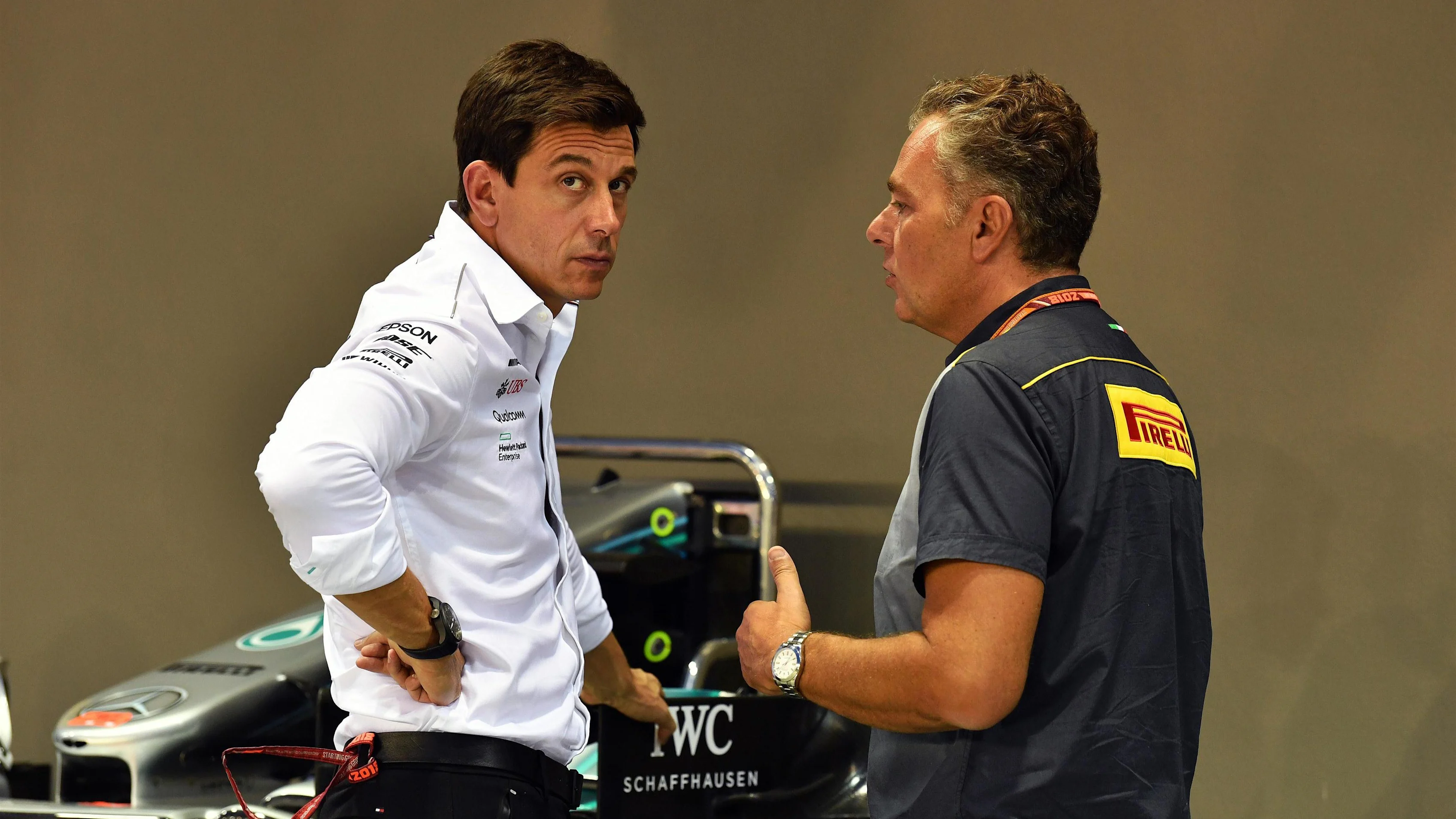 Toto Wolff, Mercedes AMG F1 Director of Motorsport and Toto Wolff, Mercedes AMG F1 Director of