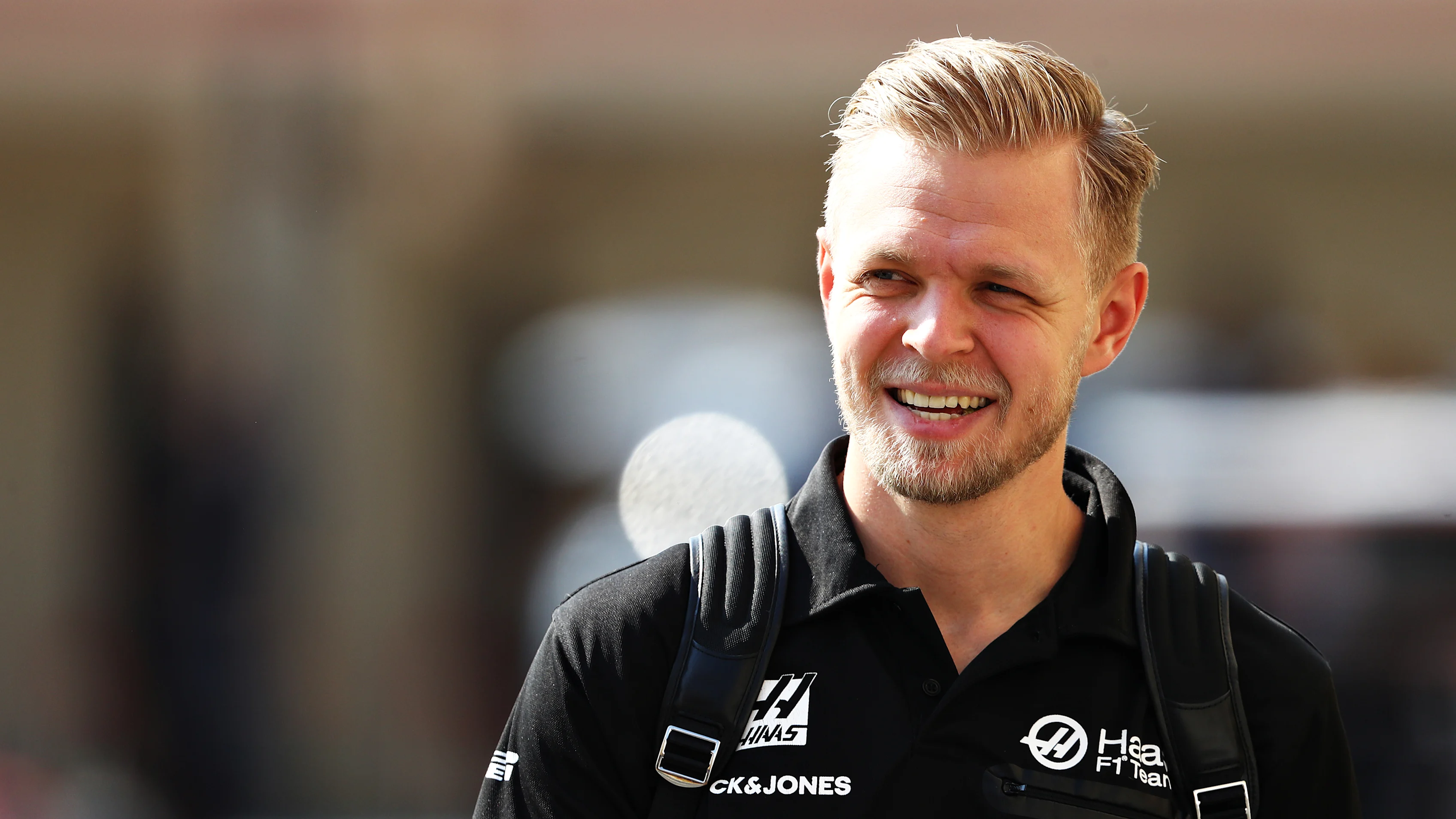 ABU DHABI, UNITED ARAB EMIRATES - NOVEMBER 28: Kevin Magnussen of Denmark and Haas F1 walks in the