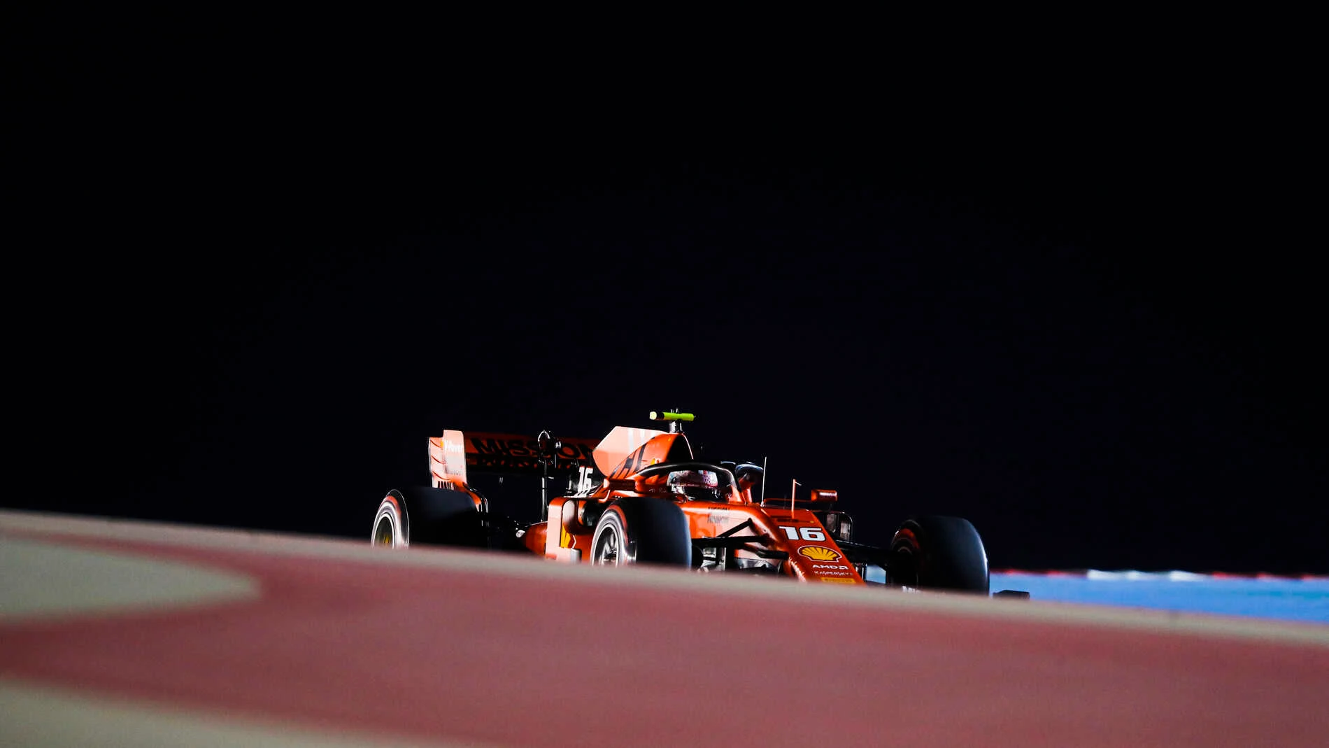BAHRAIN INTERNATIONAL CIRCUIT, BAHRAIN - MARCH 29: Charles Leclerc, Ferrari SF90 during the Bahrain GP at Bahrain International Circuit on March 29, 2019 in Bahrain International Circuit, Bahrain. (Photo by Steven Tee / LAT Images)