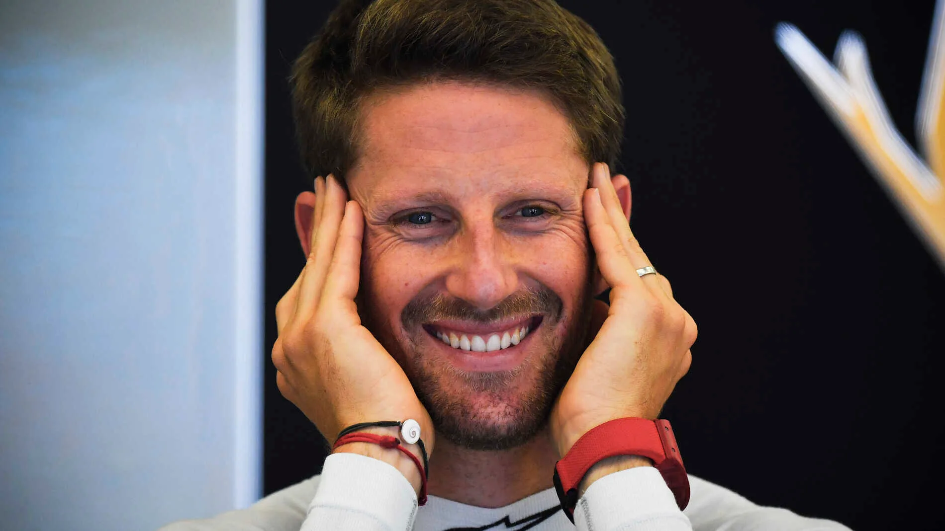 BAHRAIN INTERNATIONAL CIRCUIT, BAHRAIN - MARCH 30: Romain Grosjean, Haas F1 during the Bahrain GP at Bahrain International Circuit on March 30, 2019 in Bahrain International Circuit, Bahrain. (Photo by Simon Galloway / Sutton Images)