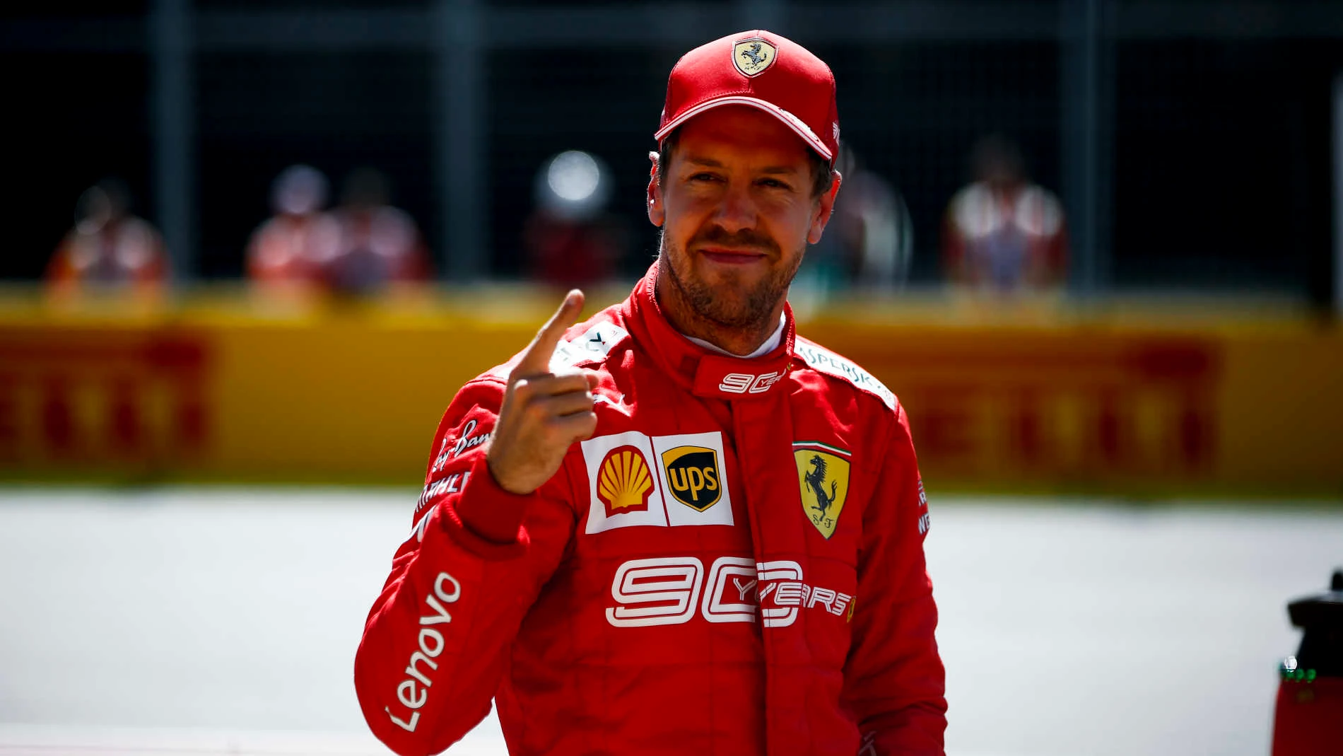 CIRCUIT GILLES-VILLENEUVE, CANADA - JUNE 08: Pole man Sebastian Vettel, Ferrari during the Canadian GP at Circuit Gilles-Villeneuve on June 08, 2019 in Circuit Gilles-Villeneuve, Canada. (Photo by Andy Hone / LAT Images)