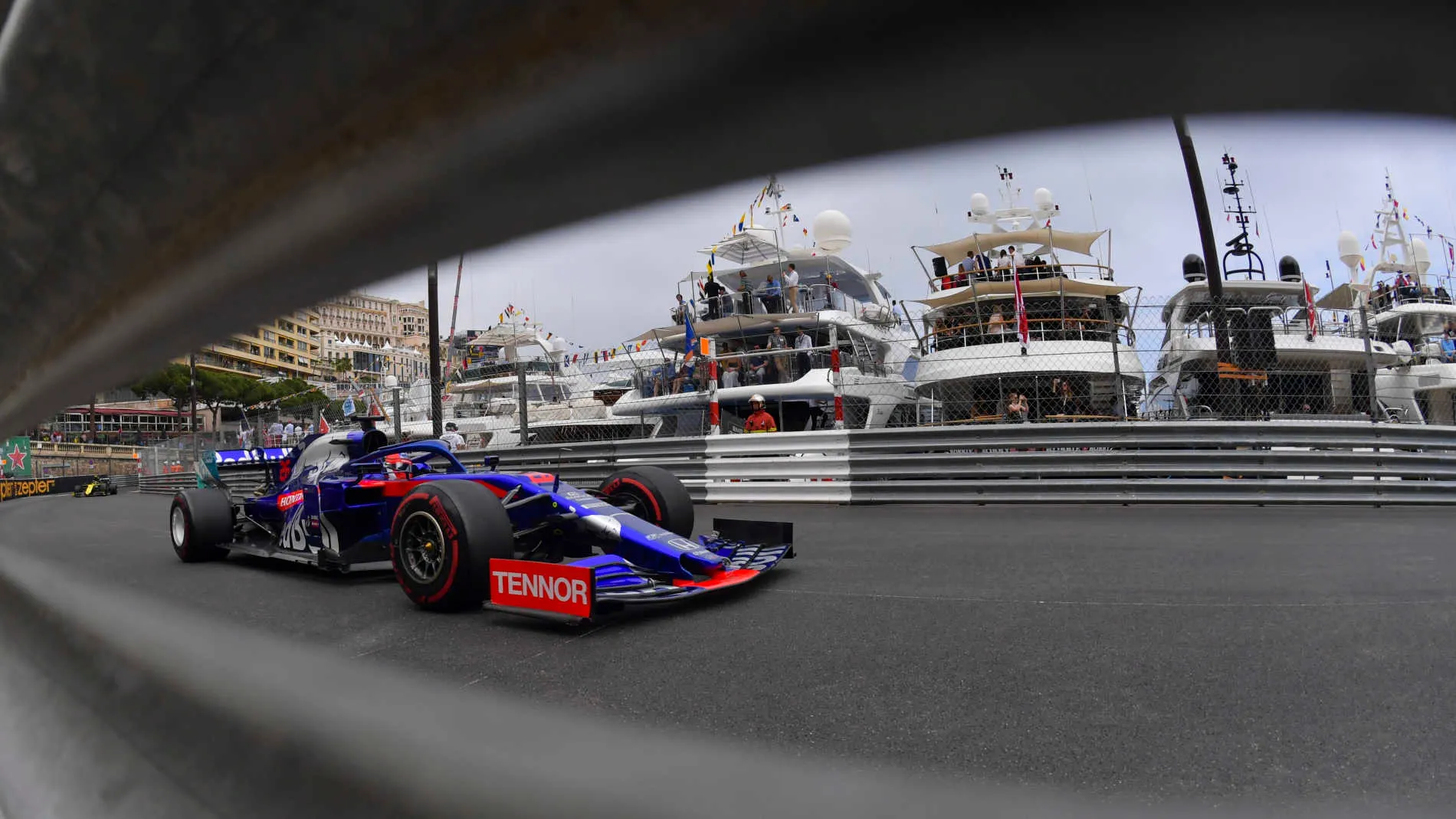 MONTE CARLO, MONACO - MAY 23: Daniil Kvyat, Toro Rosso STR14 during the Monaco GP at Monte Carlo on